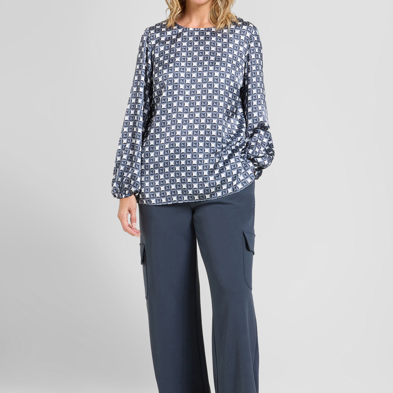 Blusa Donna Manica Lunga Fantasia LUISA VIOLA 2193F0-4953