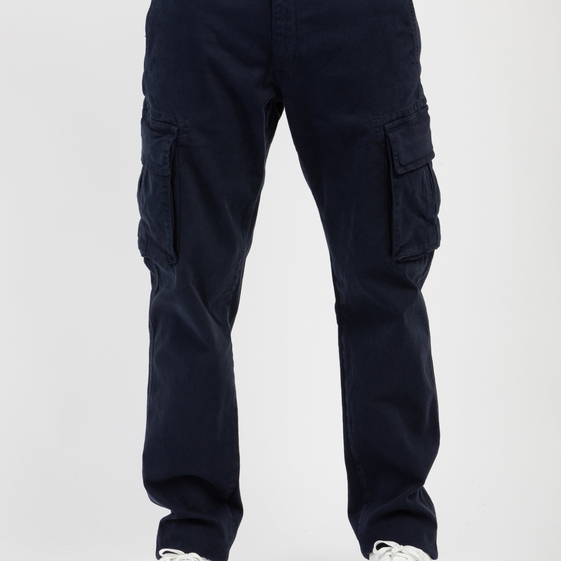 LUMBERJACK Pantalone Lungo Uomo Cargo Tasconato Cotone Felpato ART. CARGO