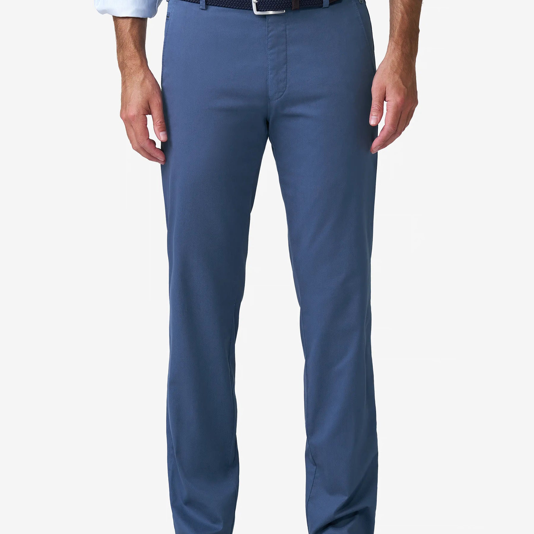 MEYER Pantalone Uomo Cotone Microlavorato Vita Elastica ART. 5075 OSLO