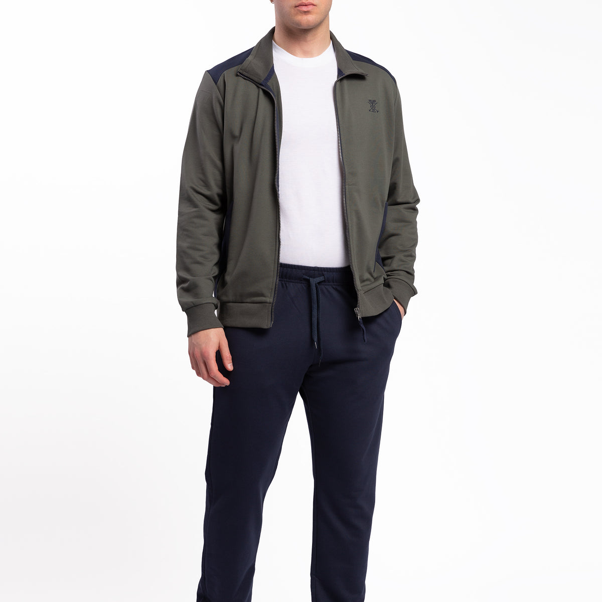 Tuta Uomo Apertura Zip Cotone Leggero F.LLI CAMPAGNOLO 8E77443/8E78443 - Foto 3