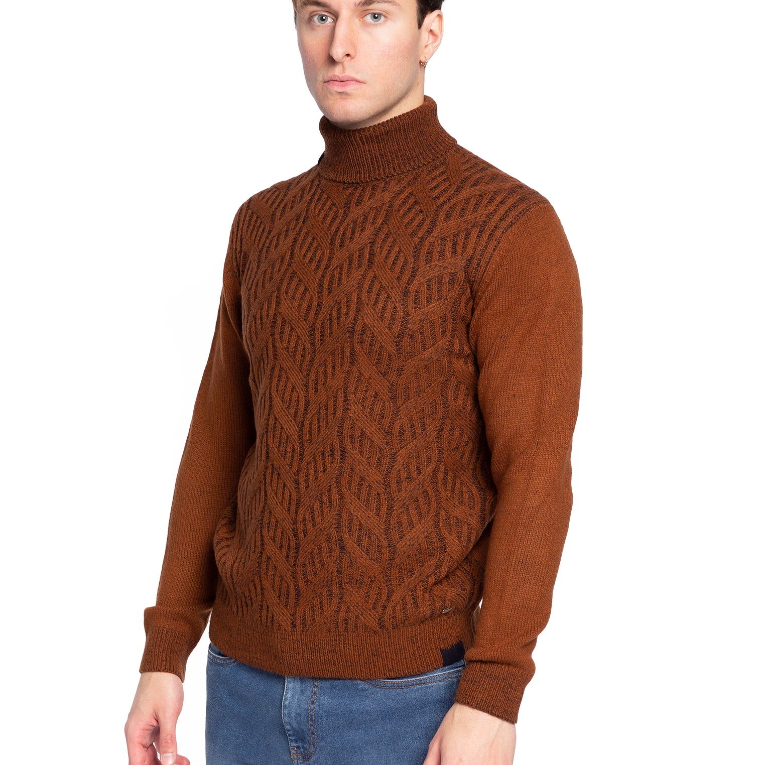 Maglia Dolcevita a trecce Vanisé MARKUP MK590058