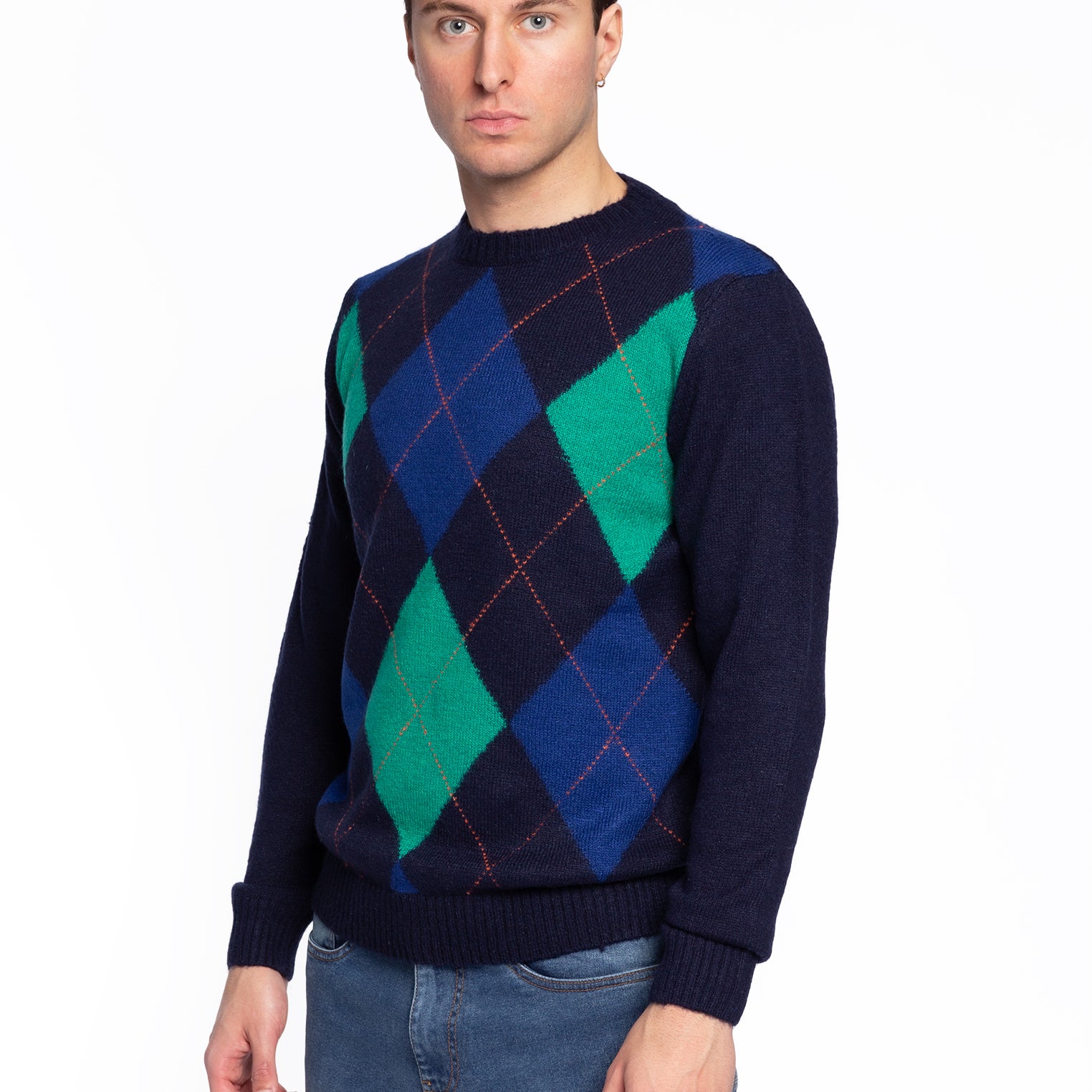 Maglia Girocollo Losanghe MARKUP MK590102