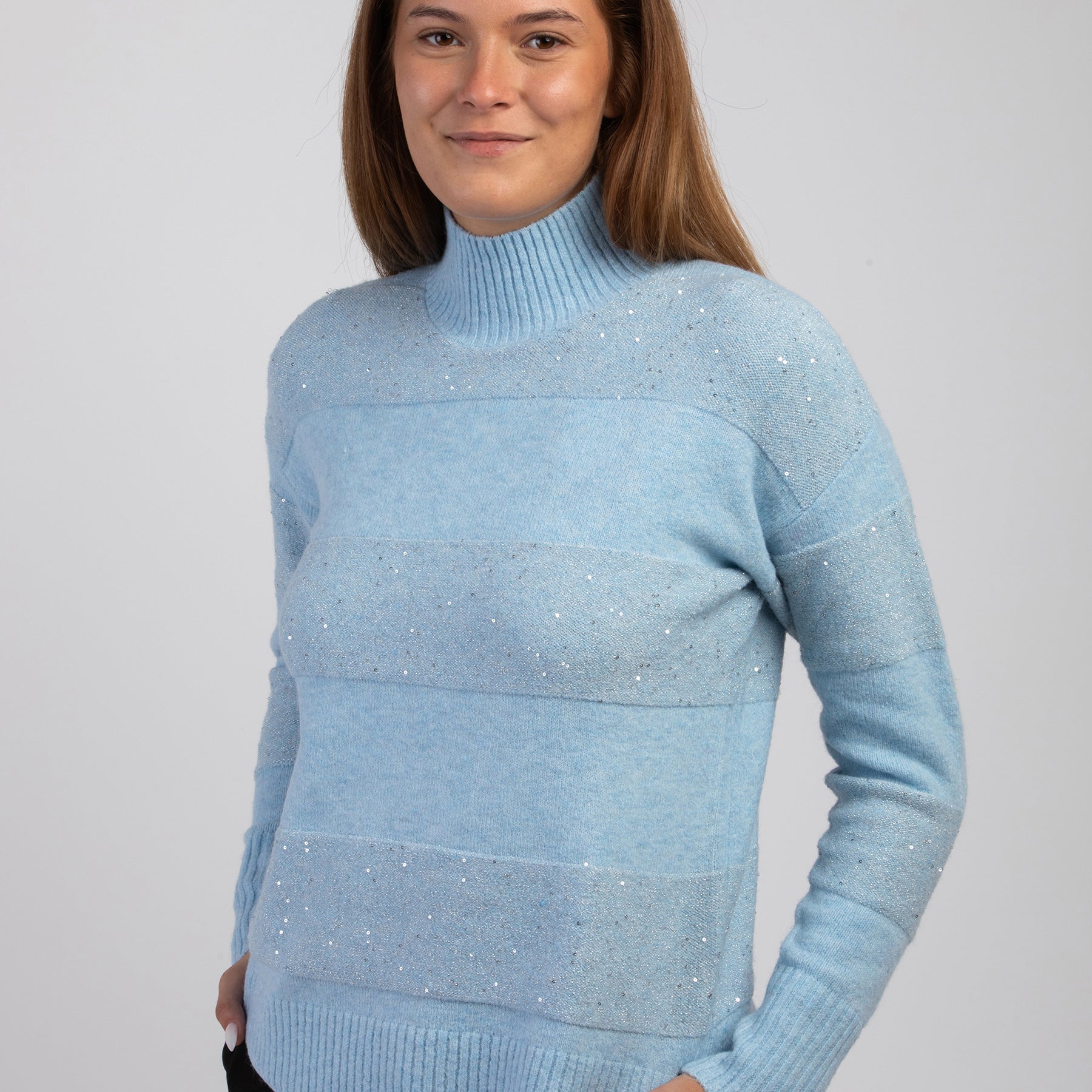 Maglia Lupetto Lavorata Lurex MARKUP MW760129