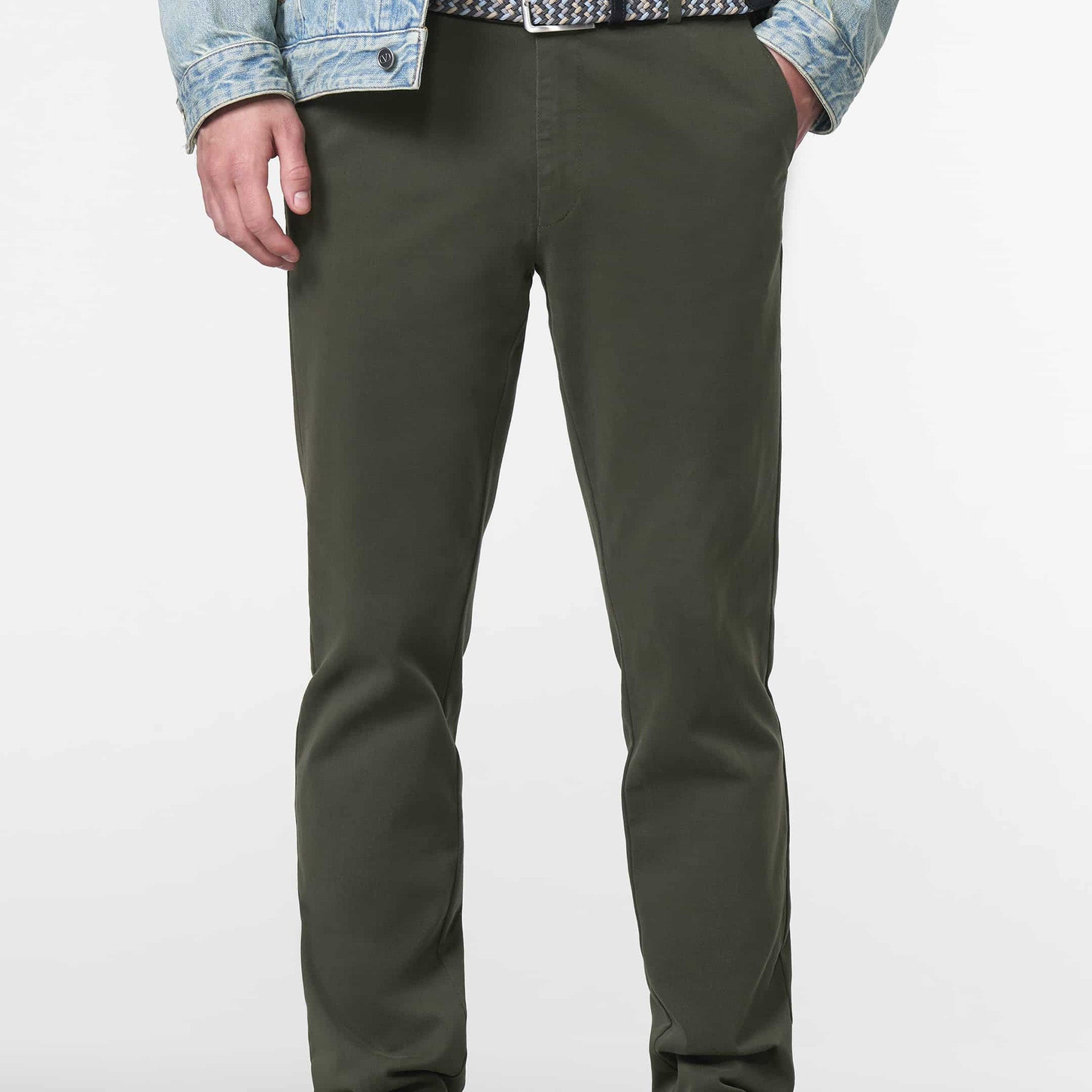 MEYER Pantalone Cotone Invernale Uomo Elastico in Vita ART. 5652 OSLO