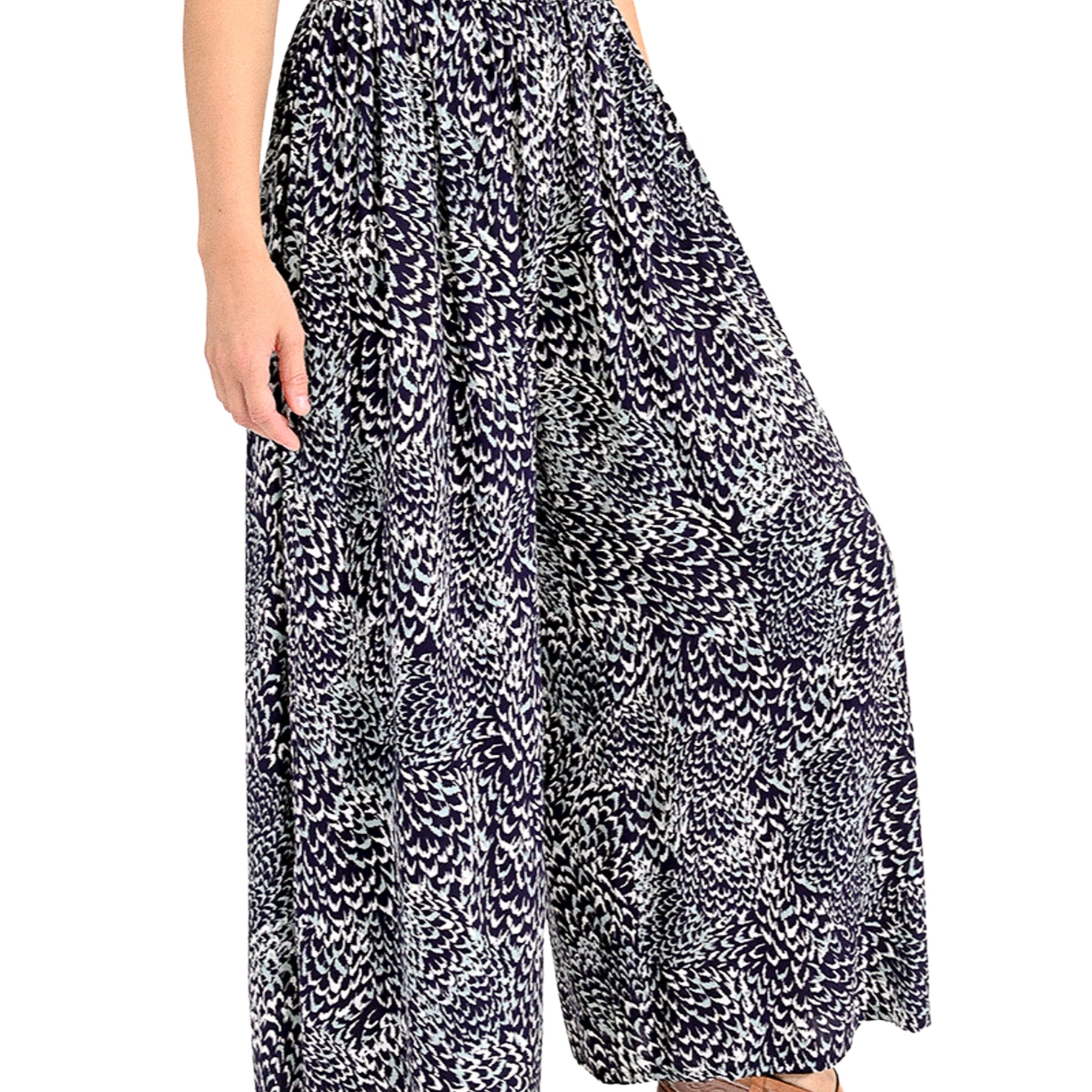 Pantalone donna 100% viscosa fantasia MOLLY BRACKEN T1771CE
