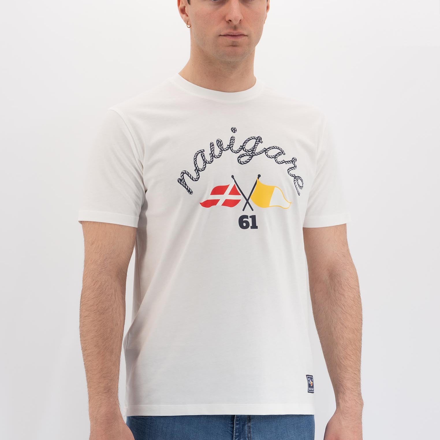 T-shirt con Stampa NAVIGARE NVC6020