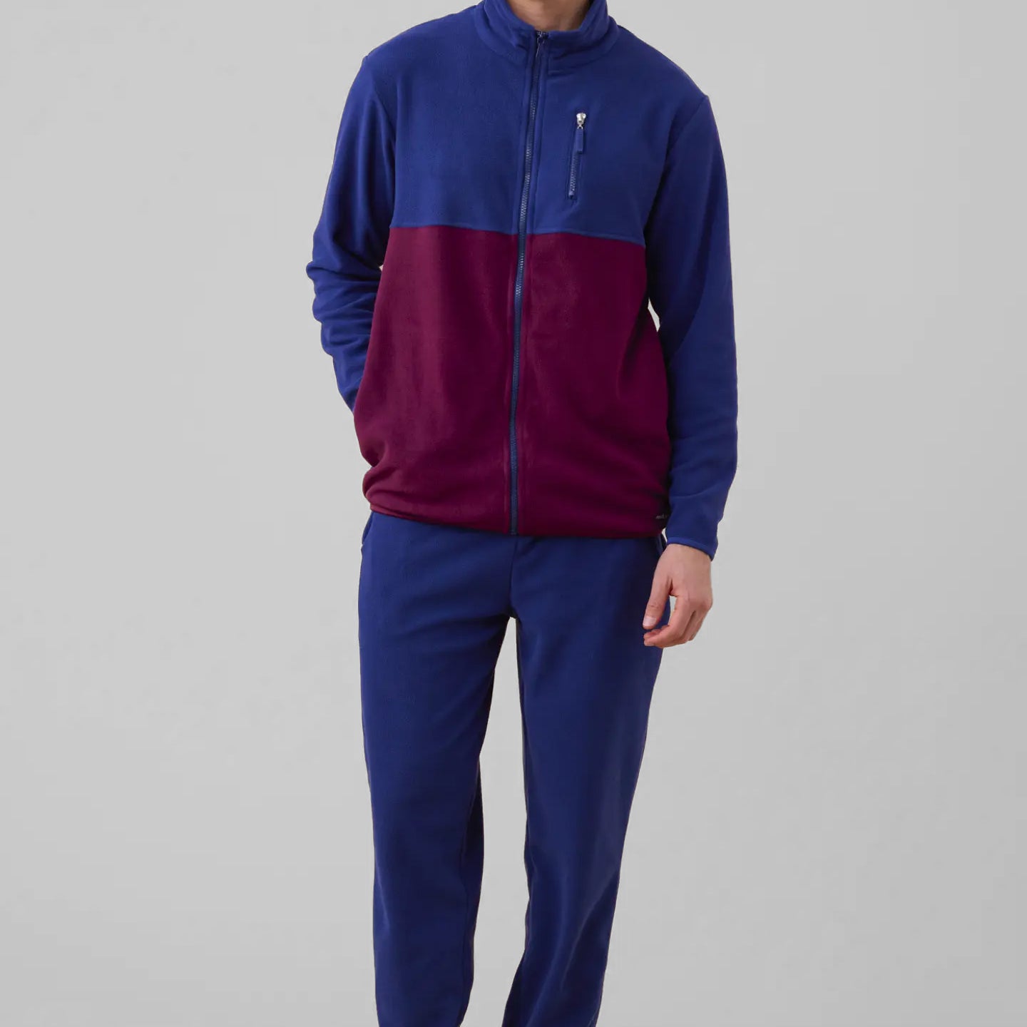 NOI DI NOTTE Tuta Uomo in Pile con Zip Morbida e calda ART. FC003190