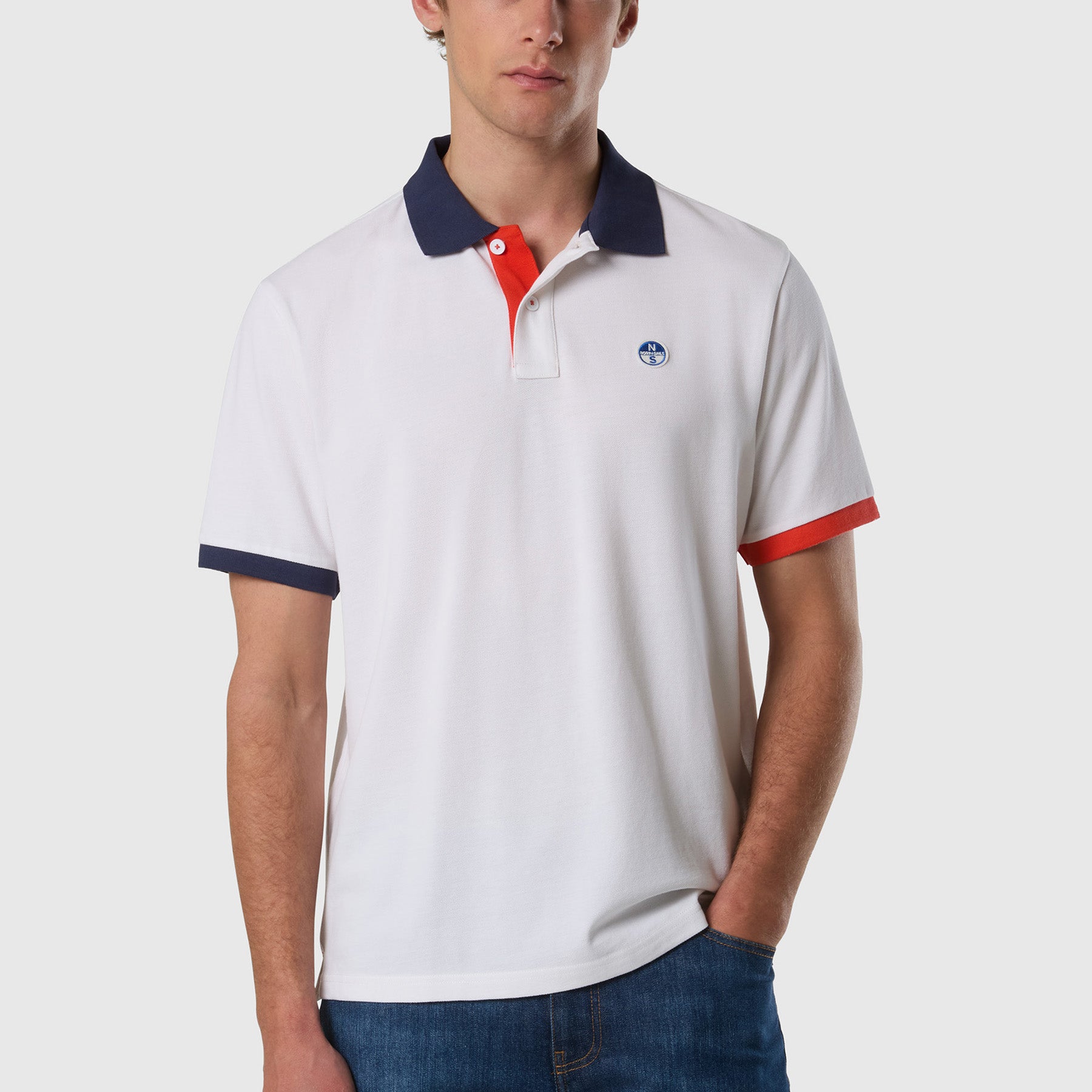 NORTH SAILS Polo Uomo Cotone Organico Piquet ART. 692661