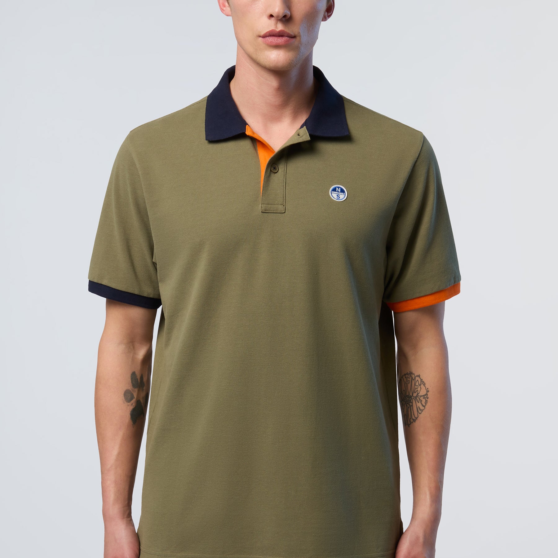 Polo Uomo Mezza Manica 100% Cotone Organico NORTH SAILS 692440