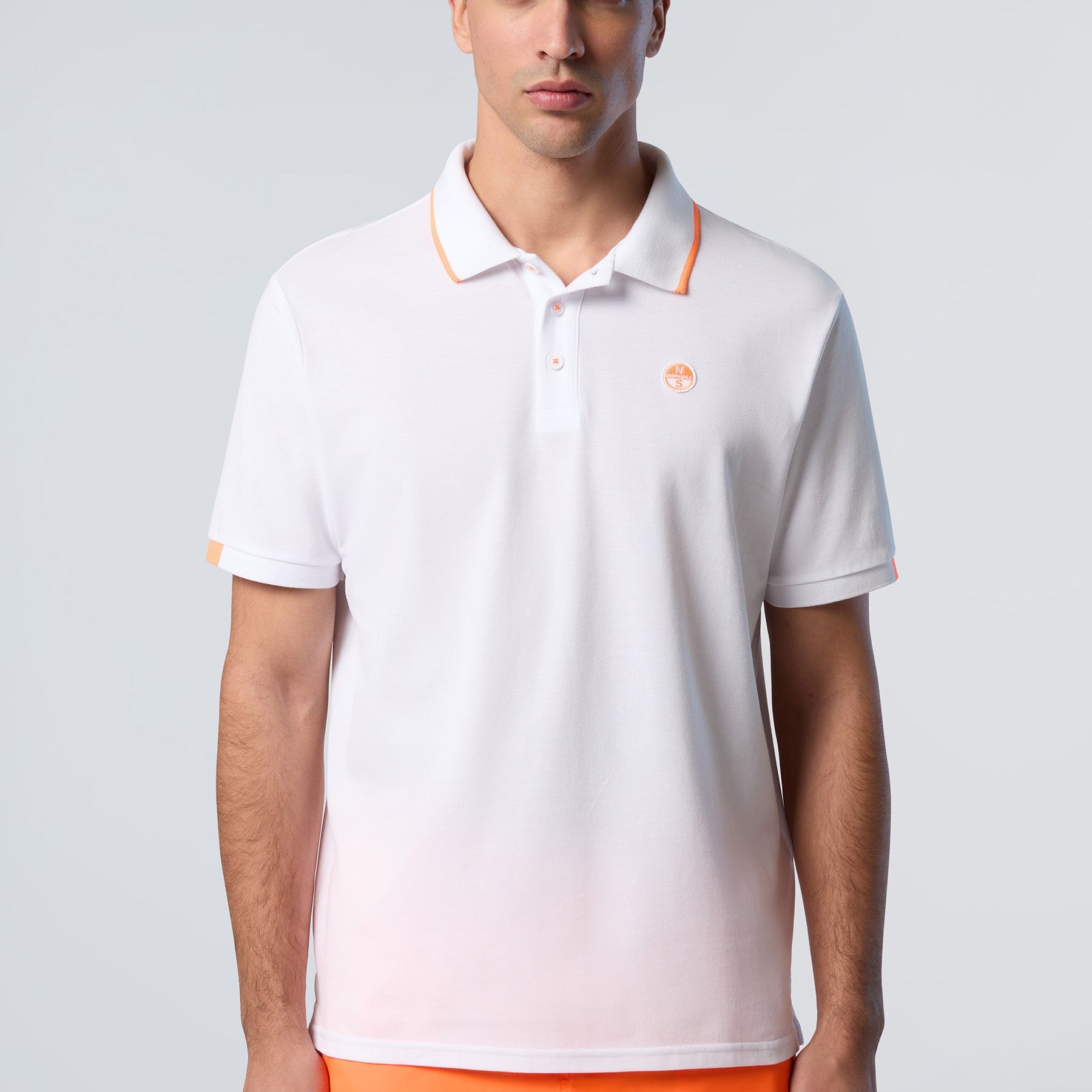 Polo Uomo Mezza Manica Puro Cotone Organico NORTH SAILS 692446