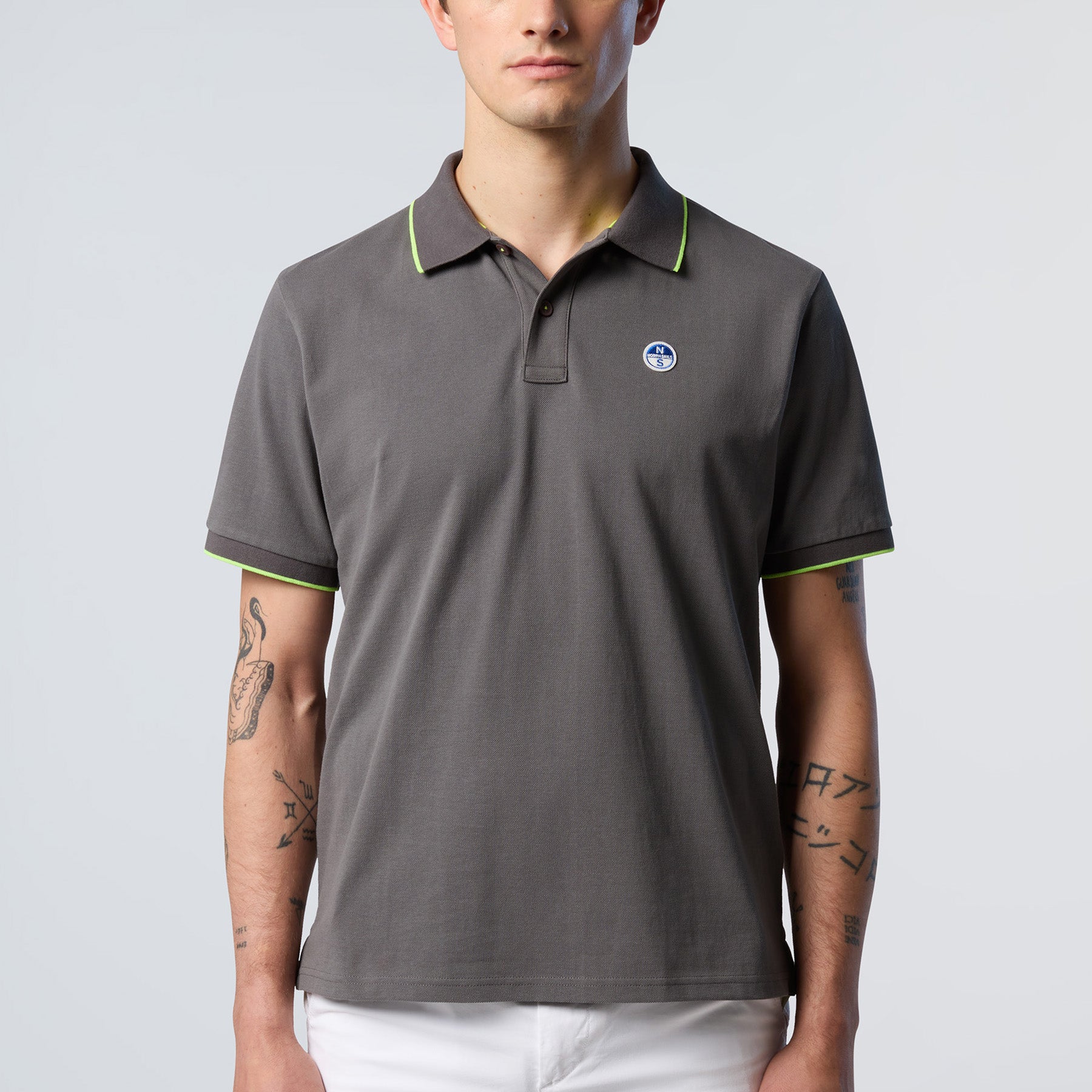 Polo Uomo Mezza Manica 100% Cotone Piquet NORTH SAILS 692452