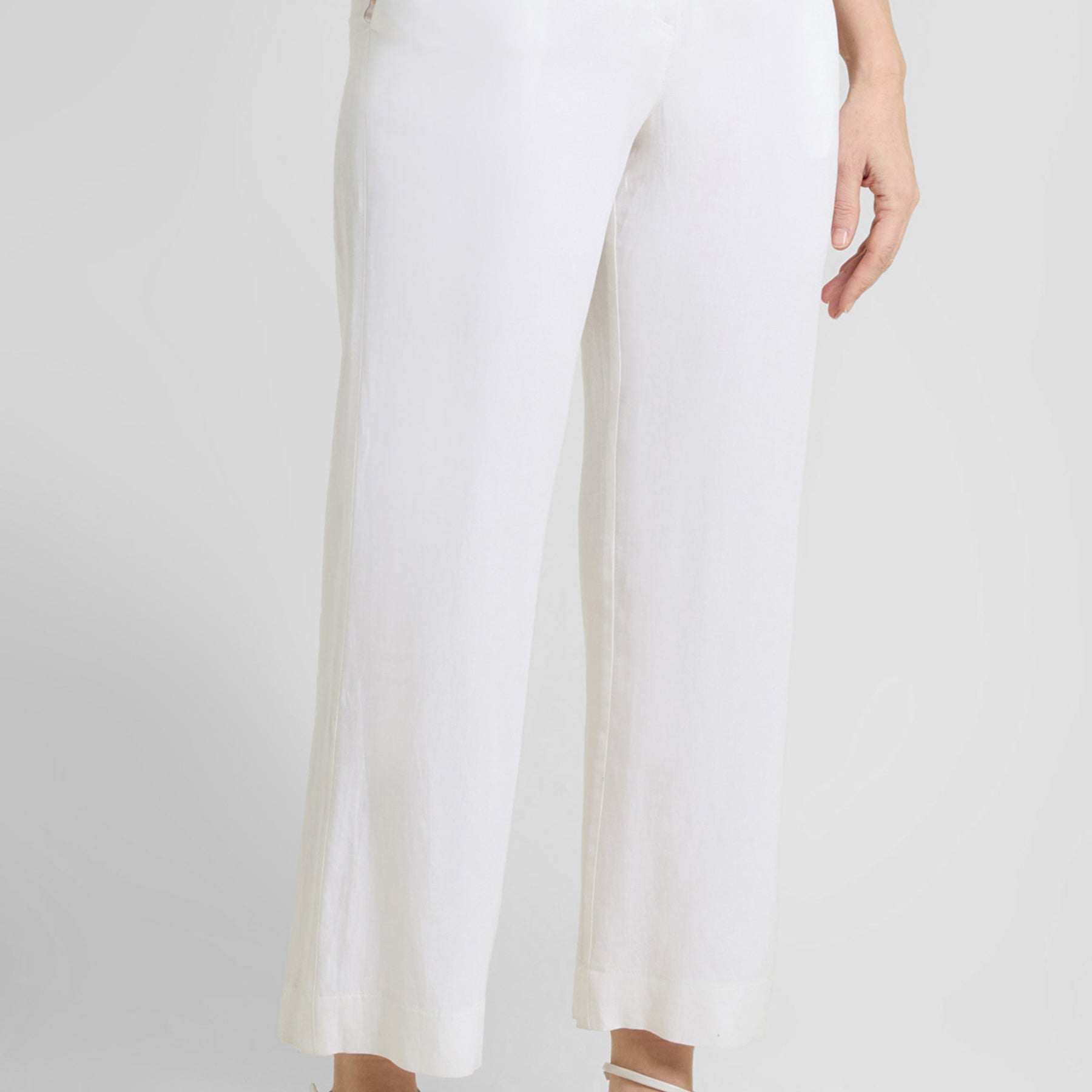 Pantalone Donna Tinta Unita Viscosa Lino LUISA VIOLA P003F0-1793