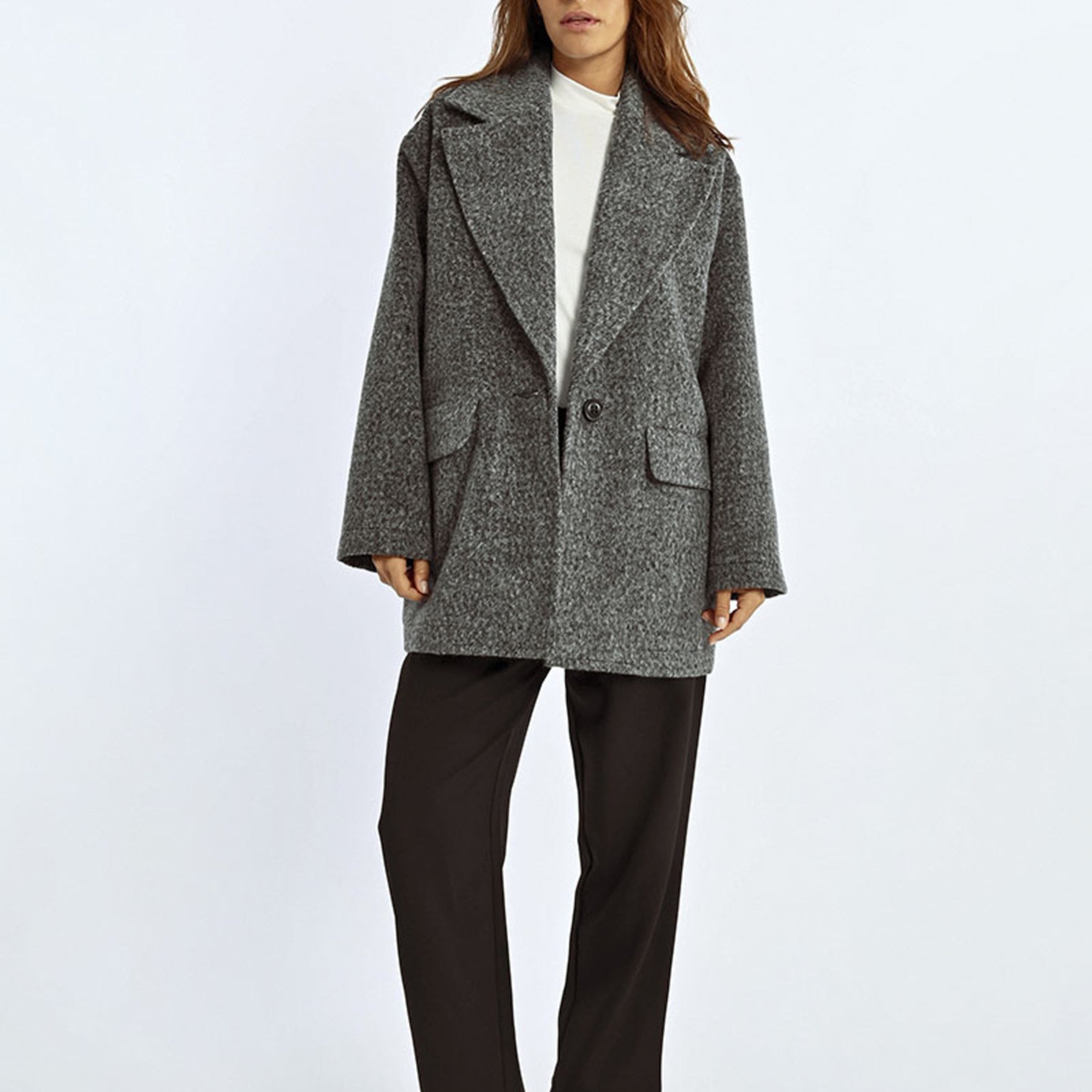 Cappotto Donna Panno Melange MOLLY BRACKEN PL266CH