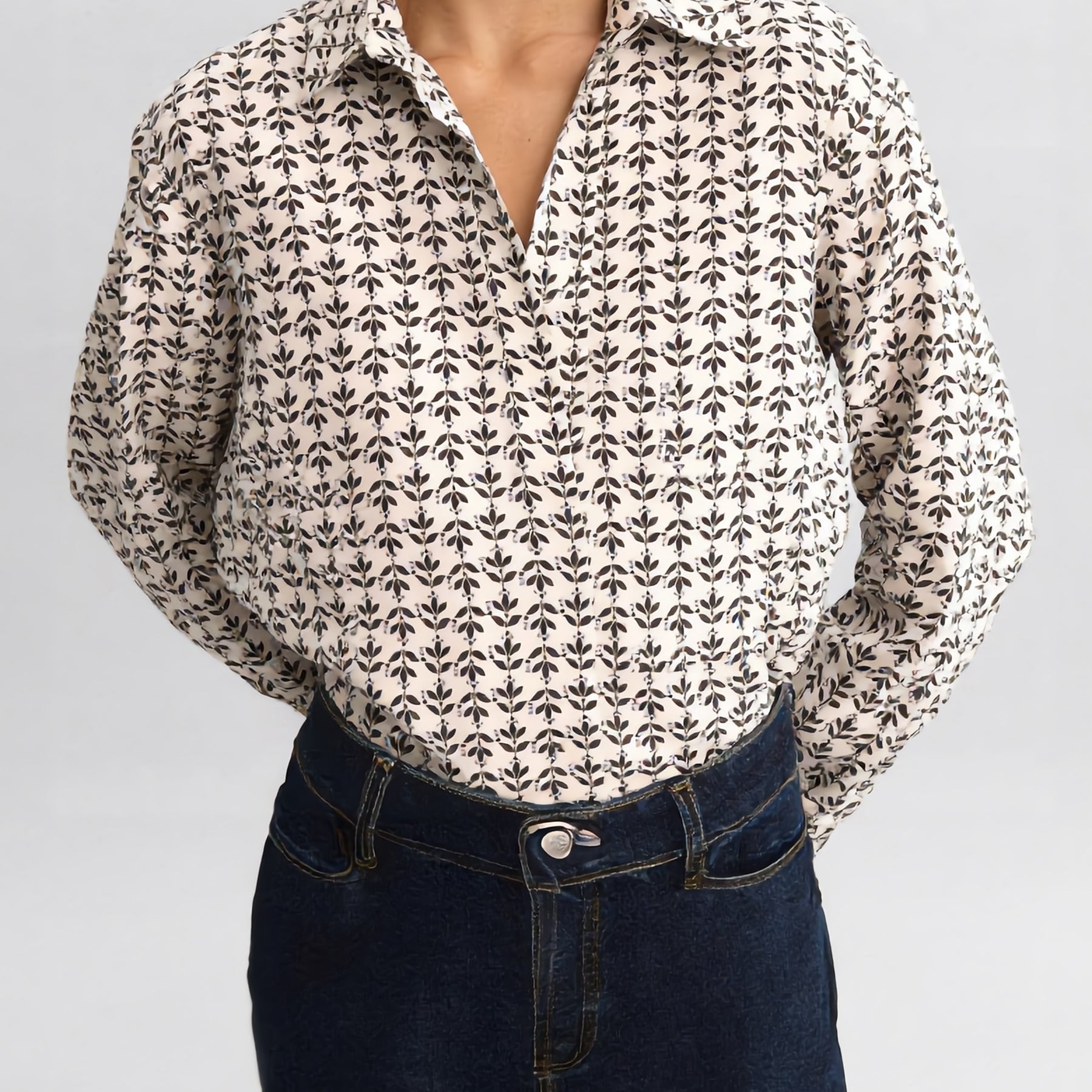 EMME MARELLA Camicia Donna Cotone Collo Polo ART. PONTILE