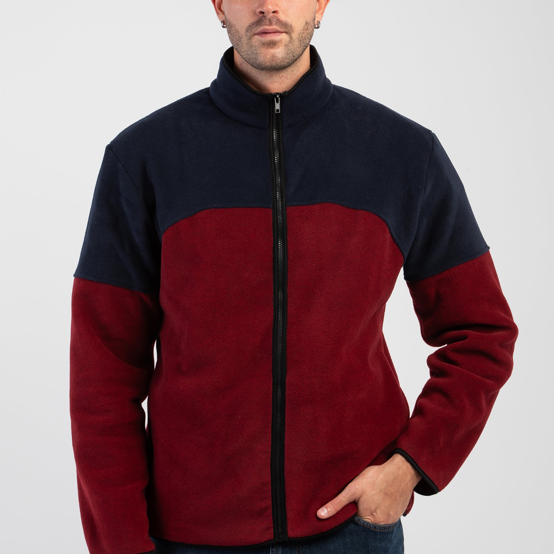 Giacca Zip Uomo Pile PEROFIL VPRT92963