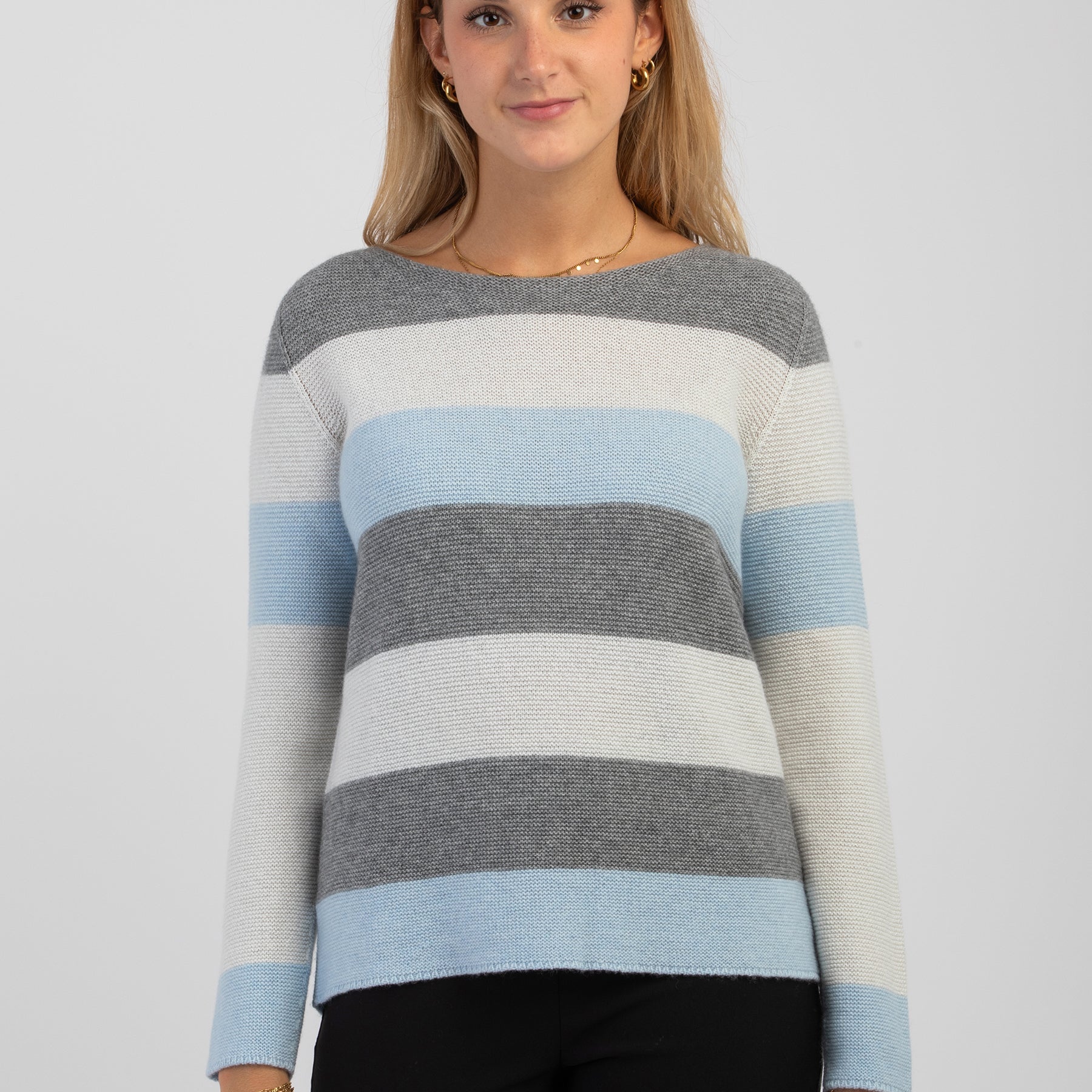 Girocollo Donna Maglia Lana e Cashmenre PREMODE 344235