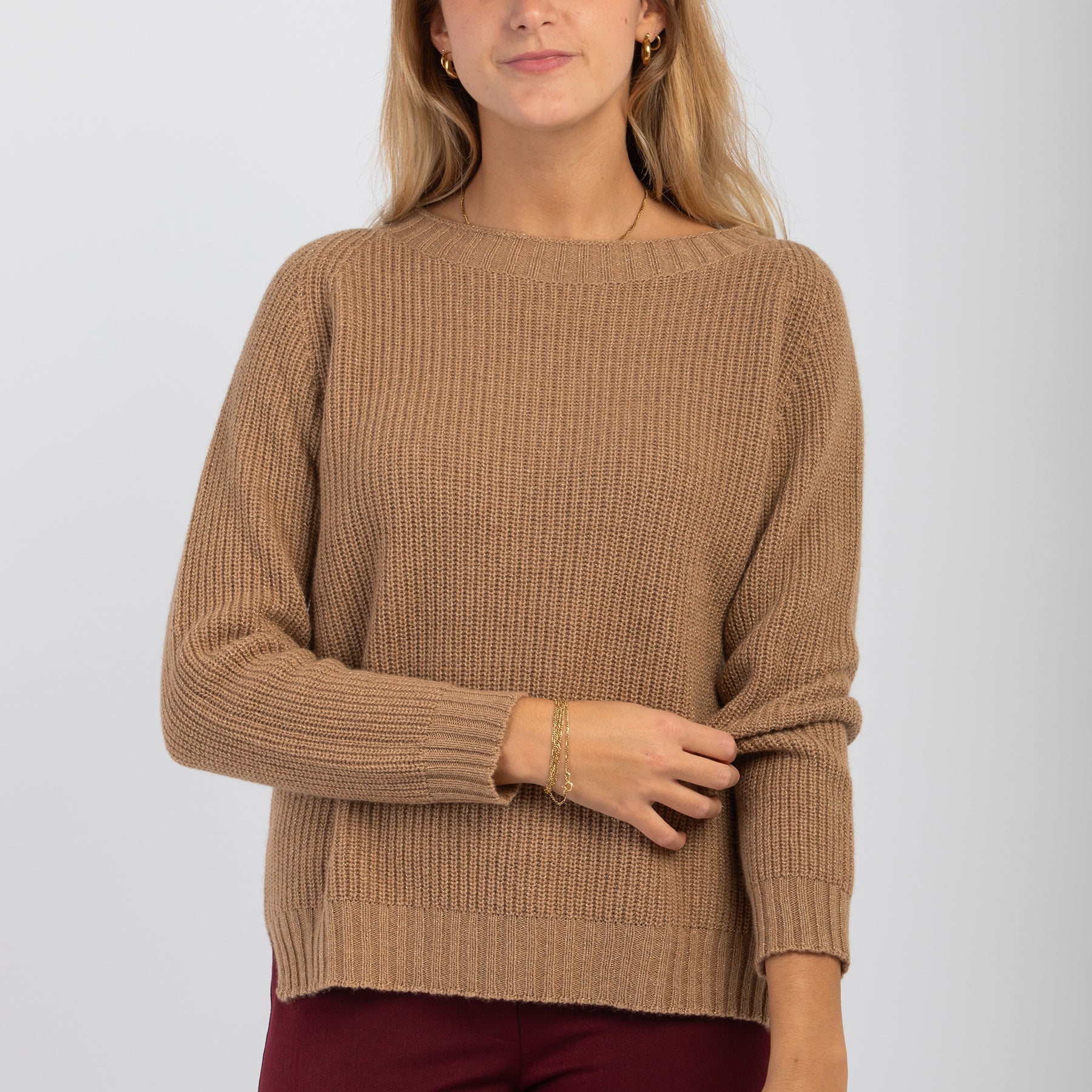 Girocollo Donna Maglia Lana Cashmere PREMODE 344315