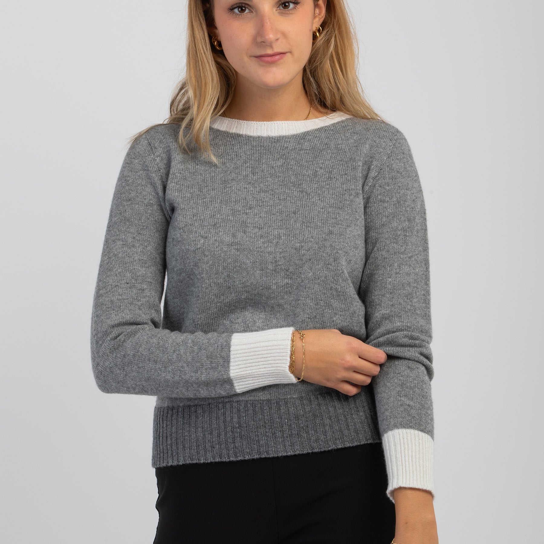 Maglia Donna Girocollo Lana Cashmere PREMODE 344390