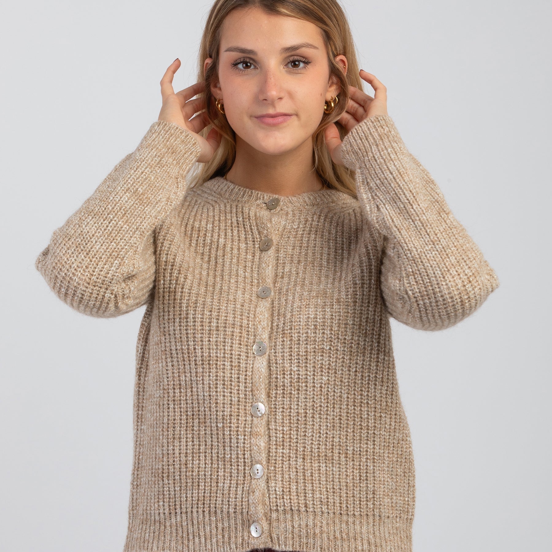 Giacca Donna Maglia Lana PREMODE 344780