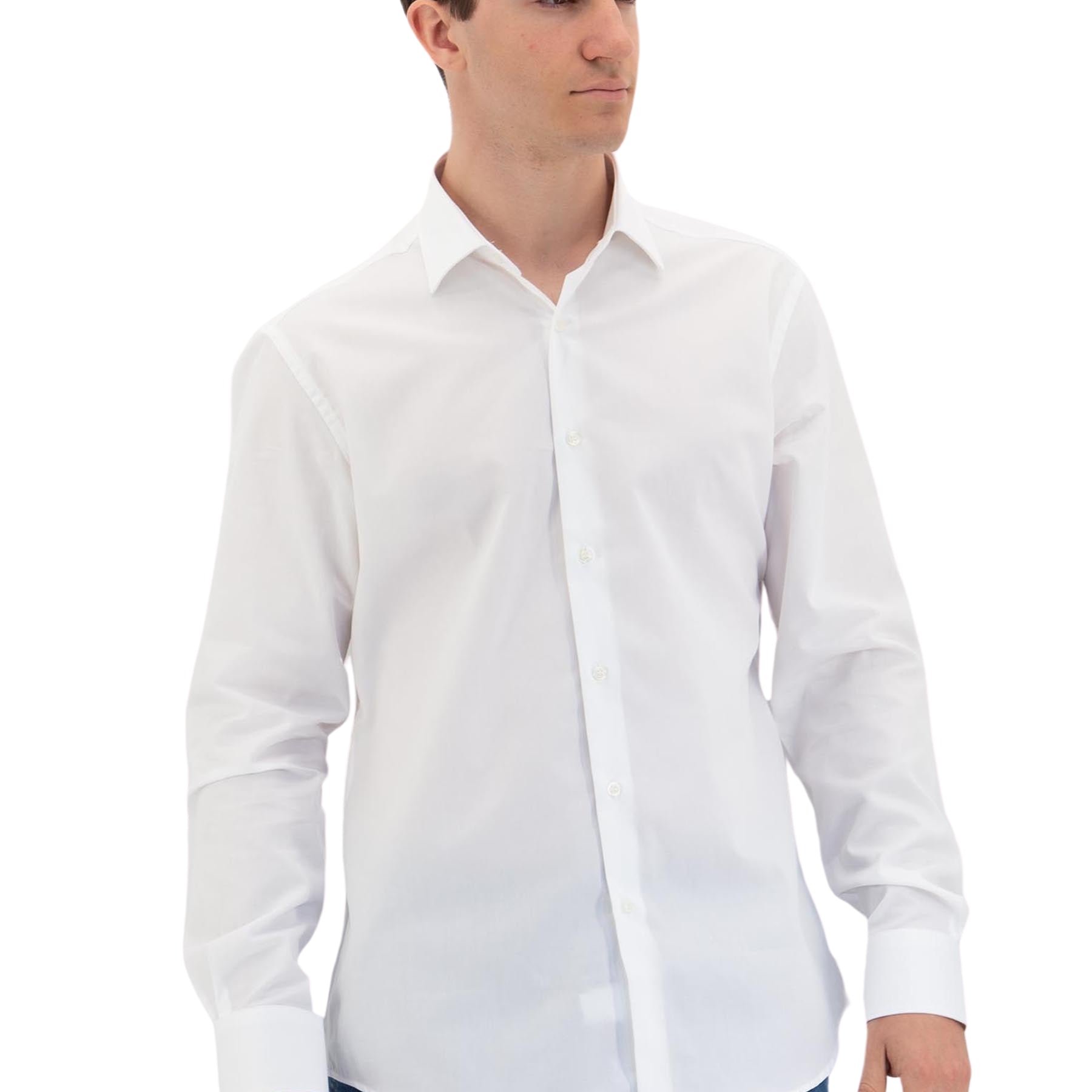 Camicia Uomo Slim Fit 100% Cotone Twill INGRAM 3H621