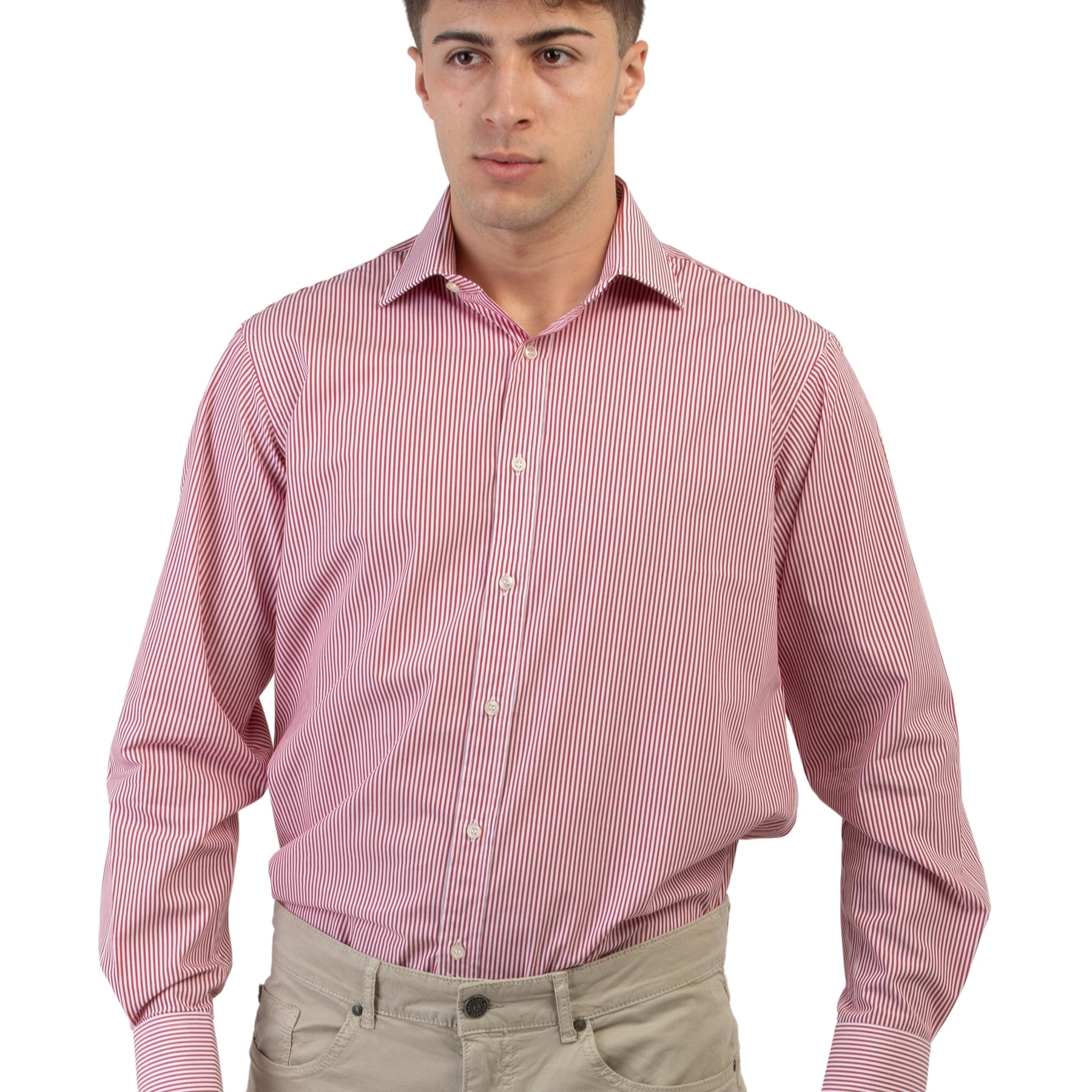 Camicia Uomo Regular 100% Cotone Bastoncino INGRAM 5G092