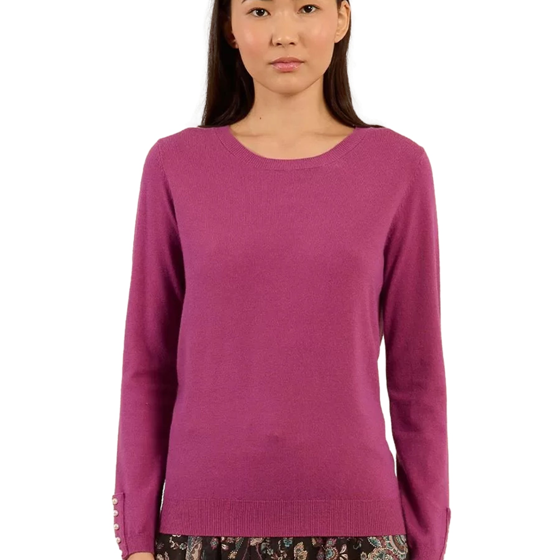 Maglia Donna Manica Lunga Viscosa Invernale MOLLY BRACKEN E998DN