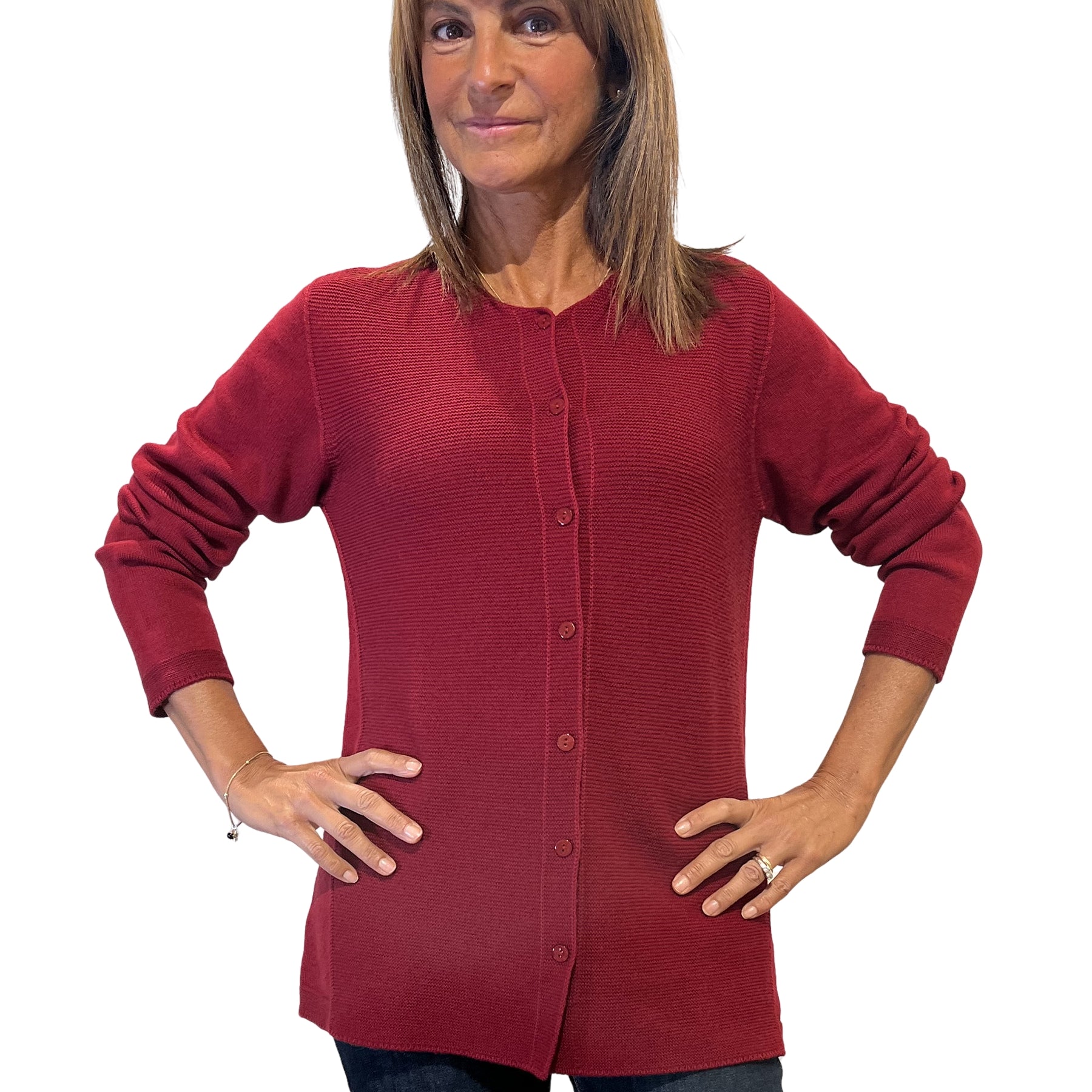 CARLA FERRONI Giacca Maglia Donna in Pura Lana ART. 4116
