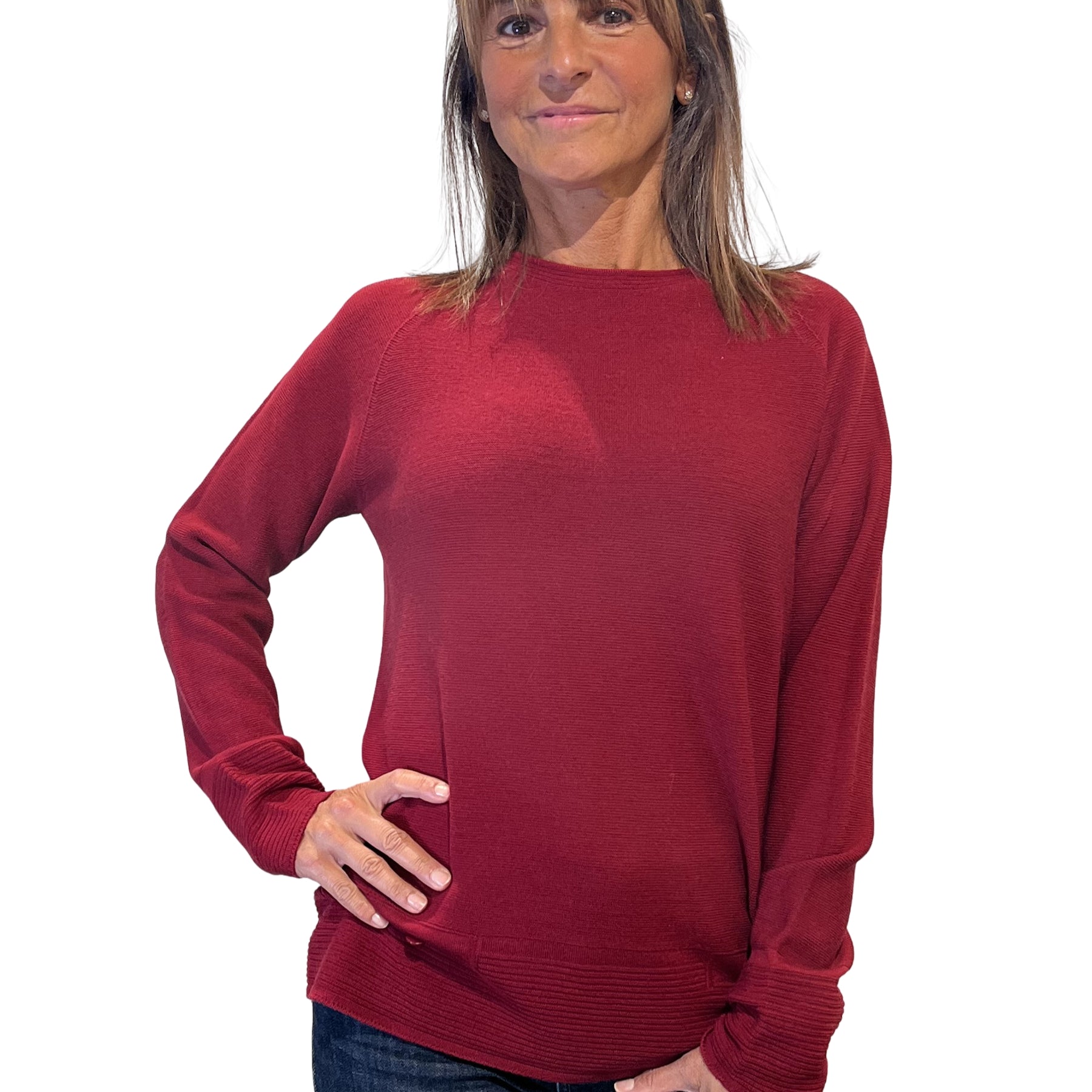 CARLA FERRONI Maglia Donna Manica Lunga Pura Lana ART. 4218