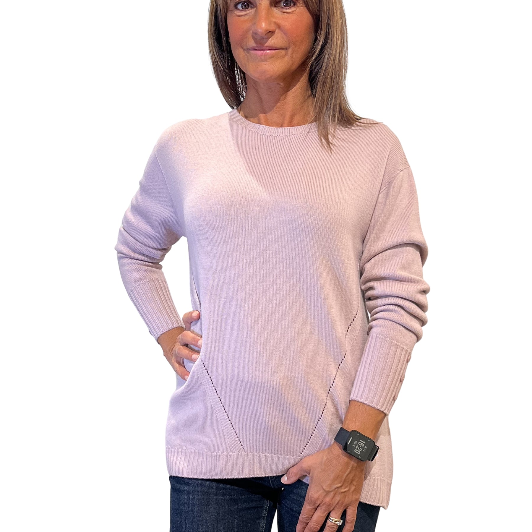 CARLA FERRONI Maglia Donna Manica Lunga Pura Lana ART. 4368