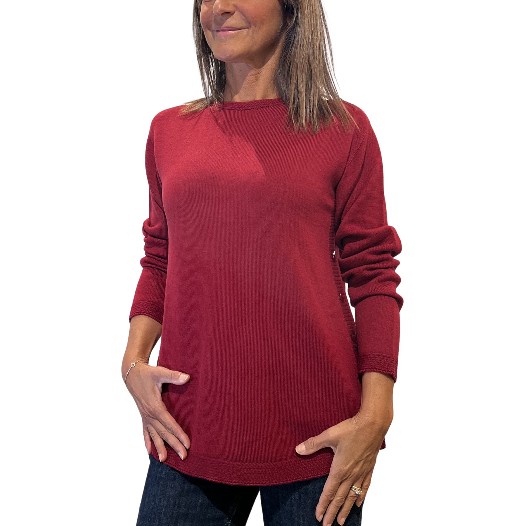 CARLA FERRONI Maglia Donna Manica Lunga Pura Lana ART. 4376