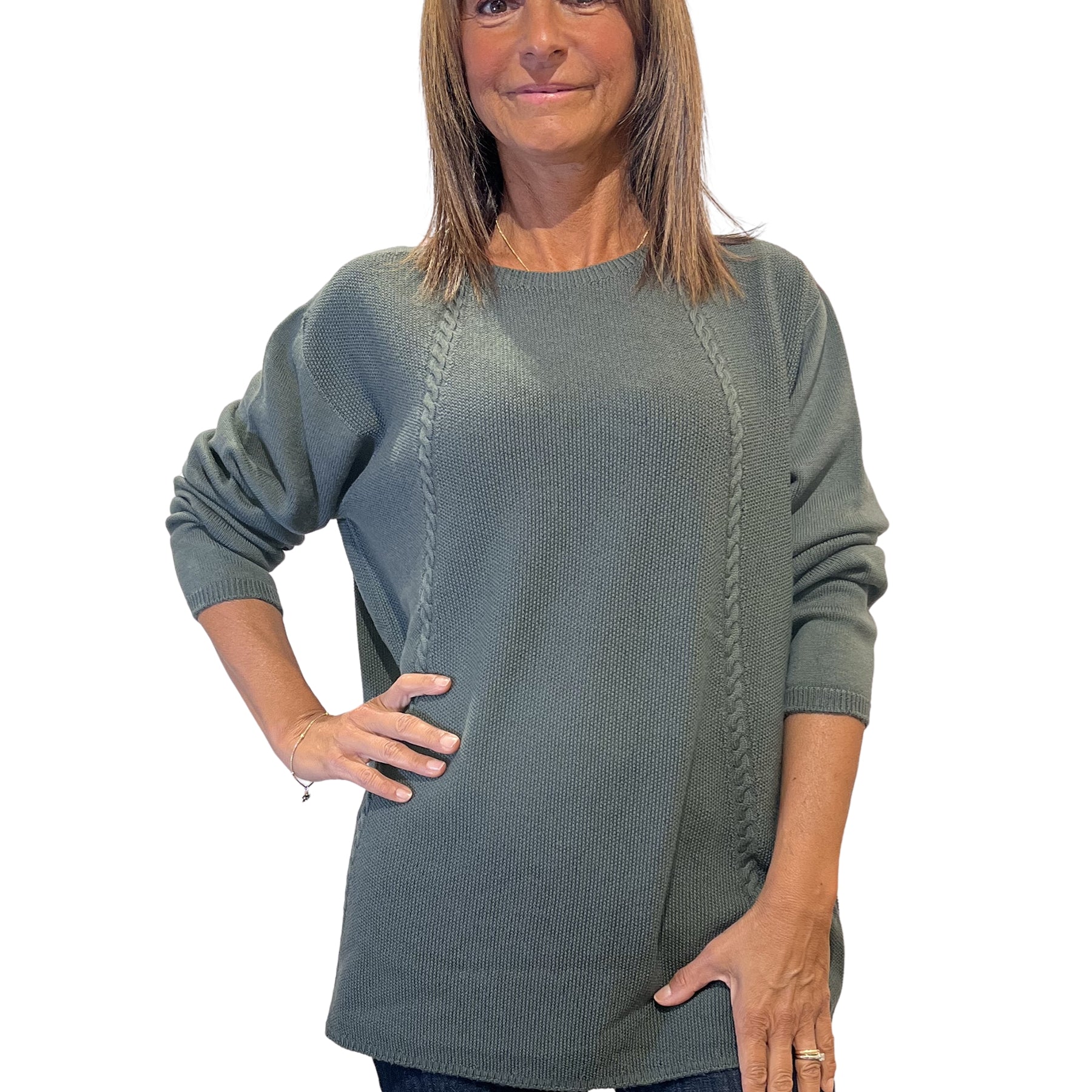 CARLA FERRONI Maglia Donna Manica Lunga Pura Lana ART. 4382