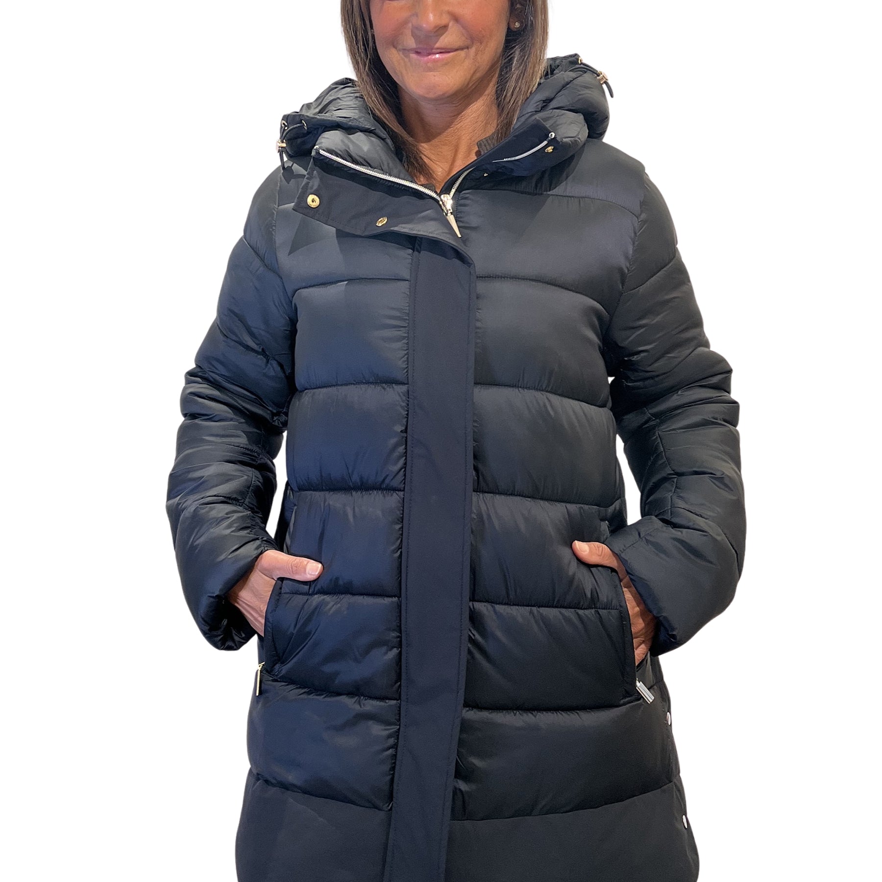 CARLA FERRONI Piumino Donna Invernale Lungo ART. 22183