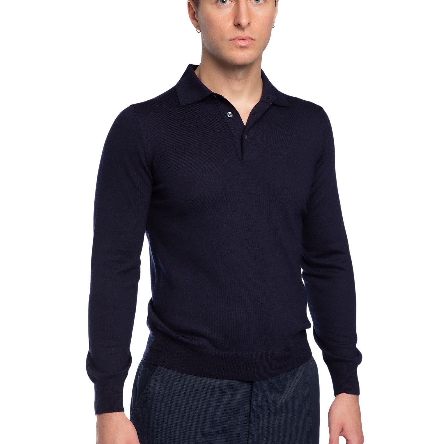 Polo Uomo in 100% Lana Merinos PREMODE