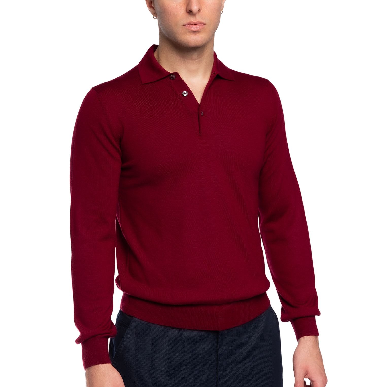 Polo Uomo in 100% Lana Merinos PREMODE
