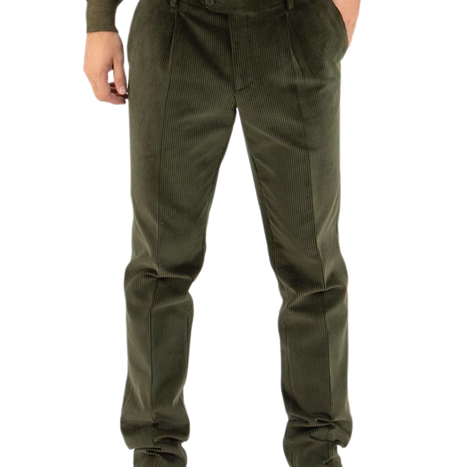 Pantalone Uomo Velluto Visconti di Modrone IMAGINE