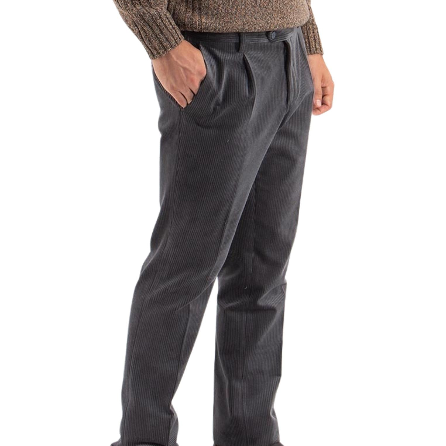 Pantalone Uomo Velluto Visconti di Modrone IMAGINE