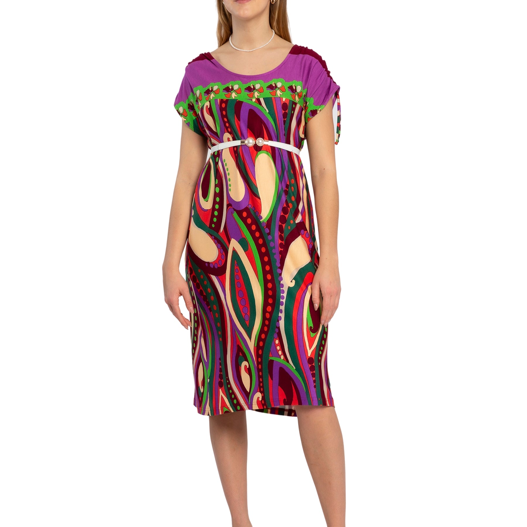 Abito Donna Mezza Manica Fantasia RAGNO DN34DX