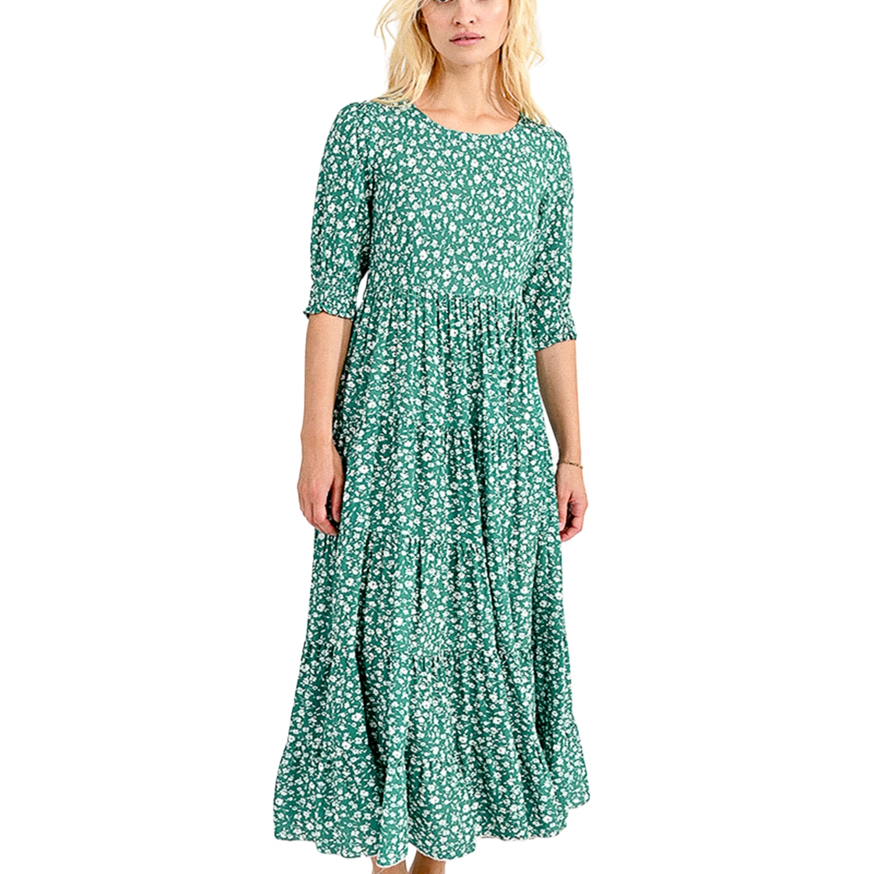 Abito donna fantasia 100% Viscosa MOLLY BRACKEN T1459CCE