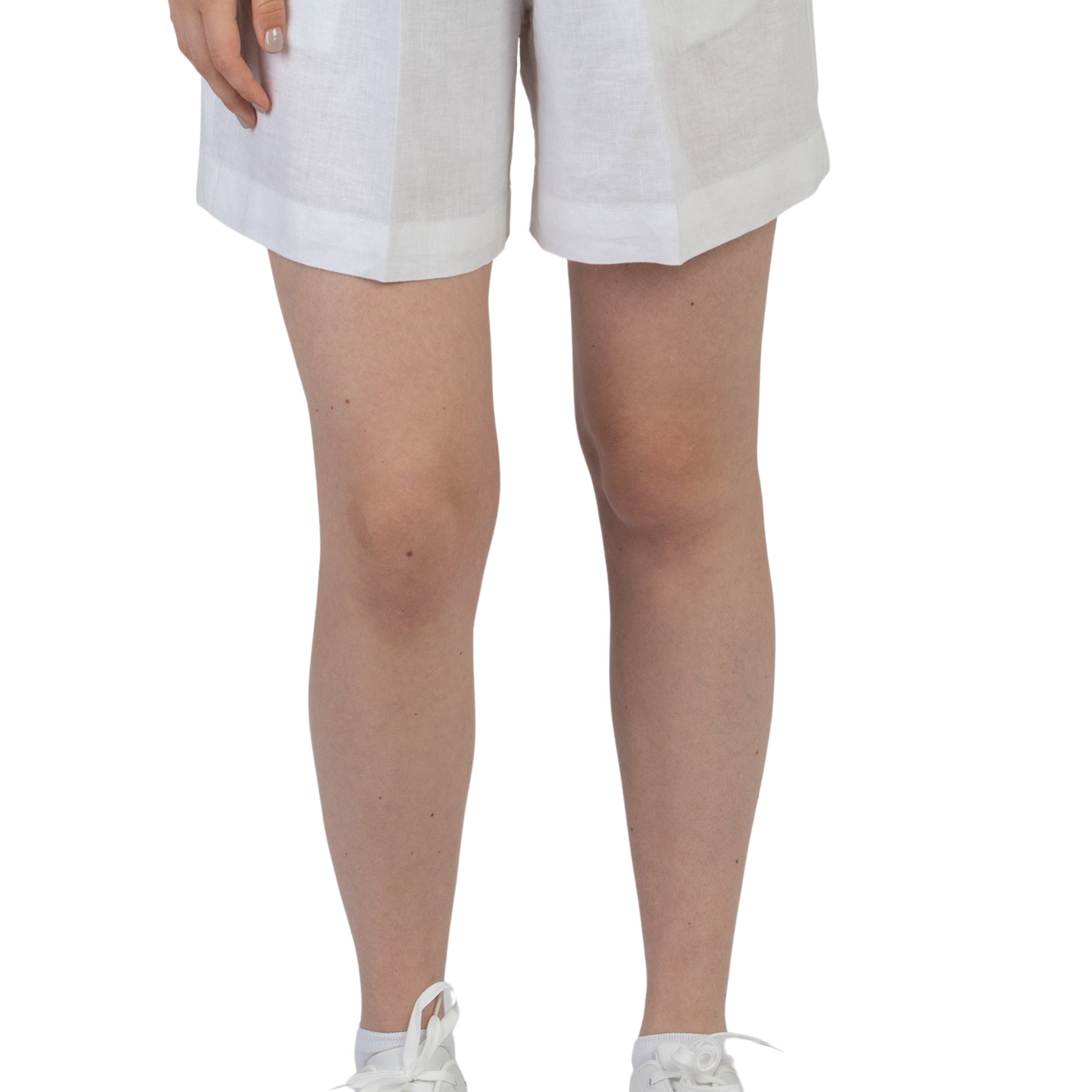 Bermuda donna liscio 100% Lino MARKUP MW15204