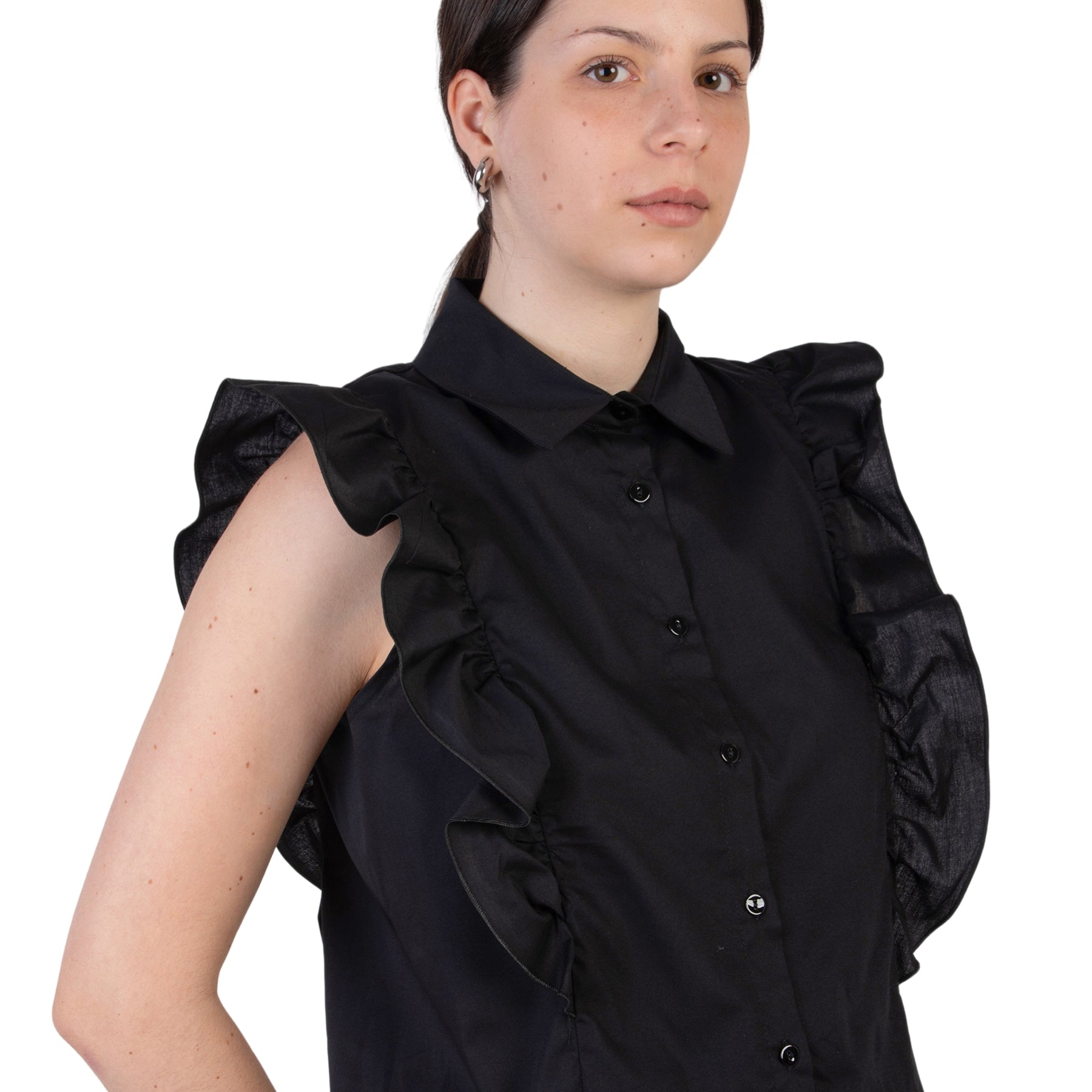 Camicia Donna Senza Maniche Cotone MARKUP MW663007