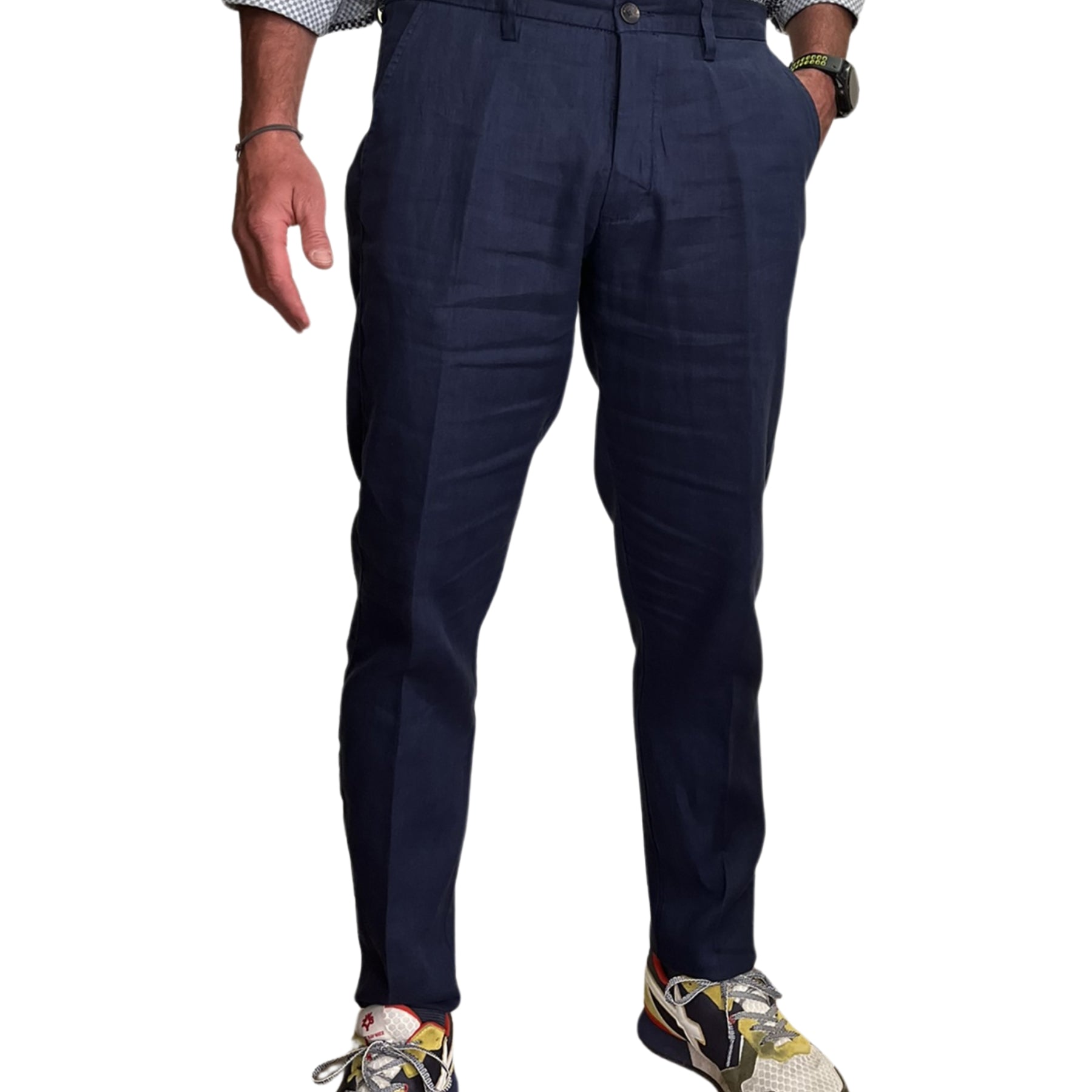 Pantalone Uomo 100% Lino MARKUP MK15106