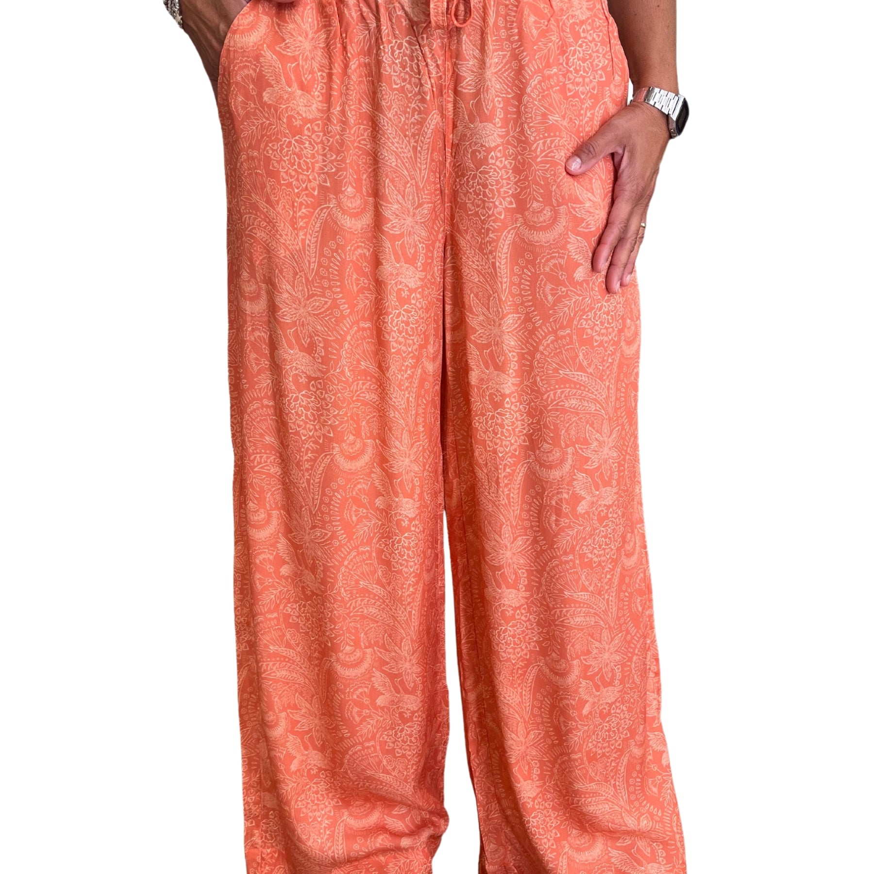 Pantalone donna 100% viscosa NOI DI NOTTE LE1113