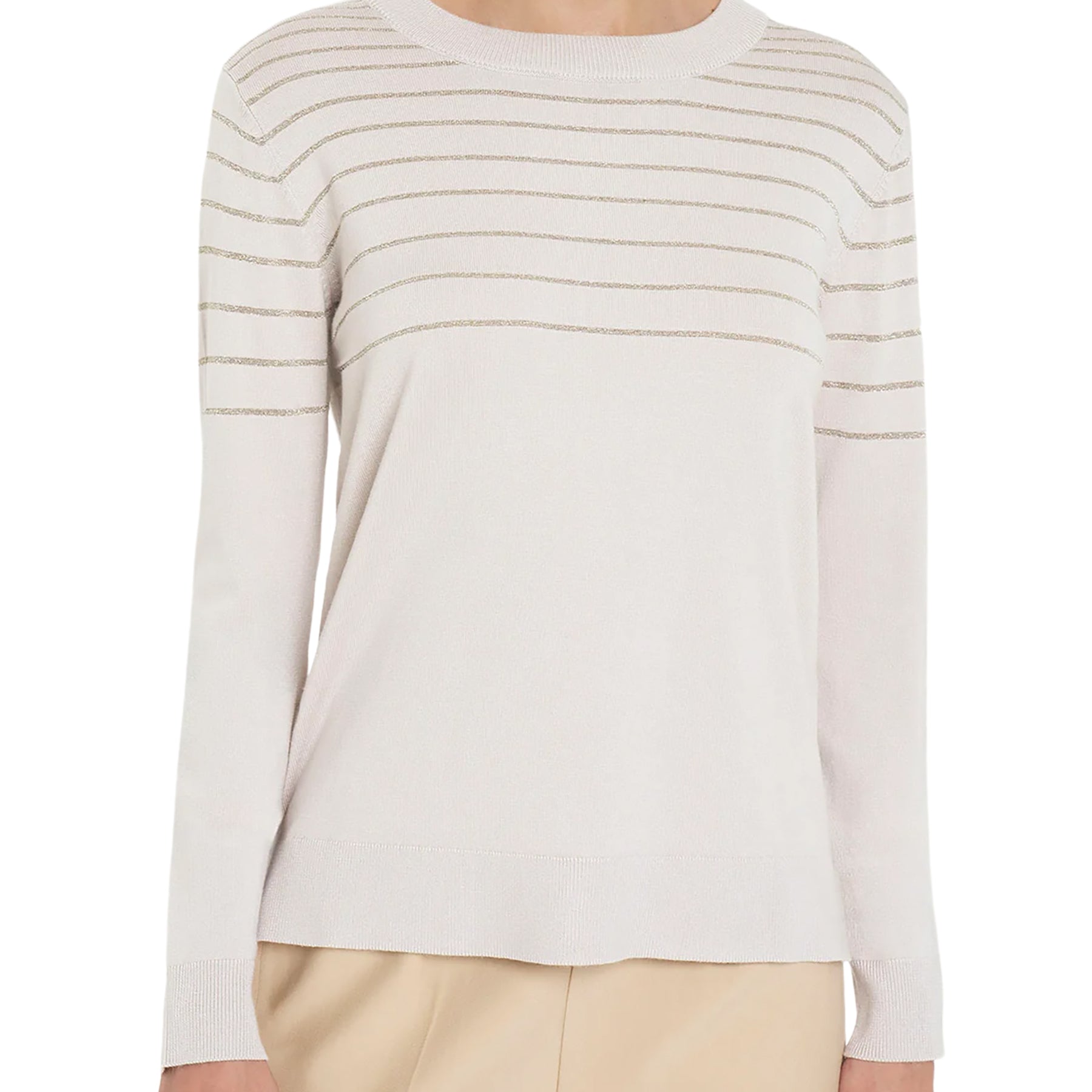 Maglia Donna Rigata Caldo Viscosa RAGNO DO13T9