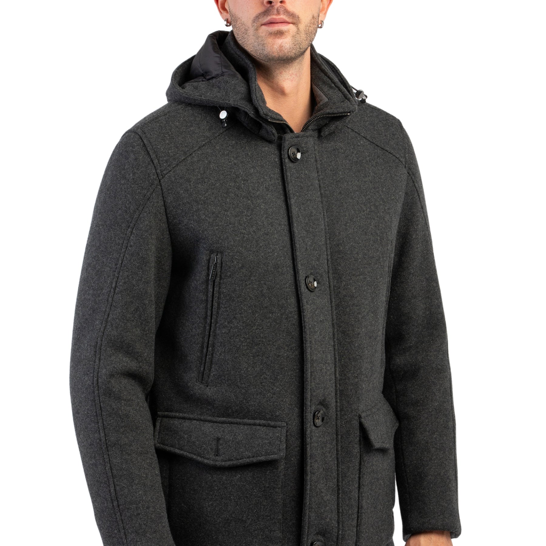 Giubbino Uomo Montgomery Panno BUGATTI 678213-69072