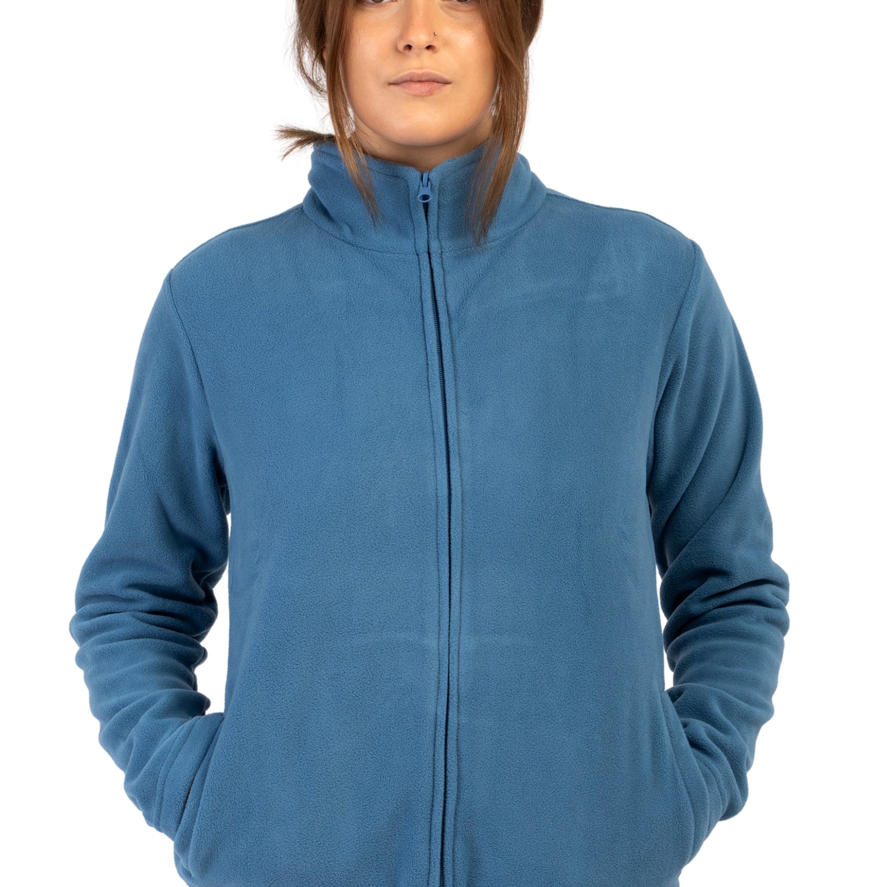 Felpa Zip Pile Donna F.LLI CAMPAGNOLO 4B141-6