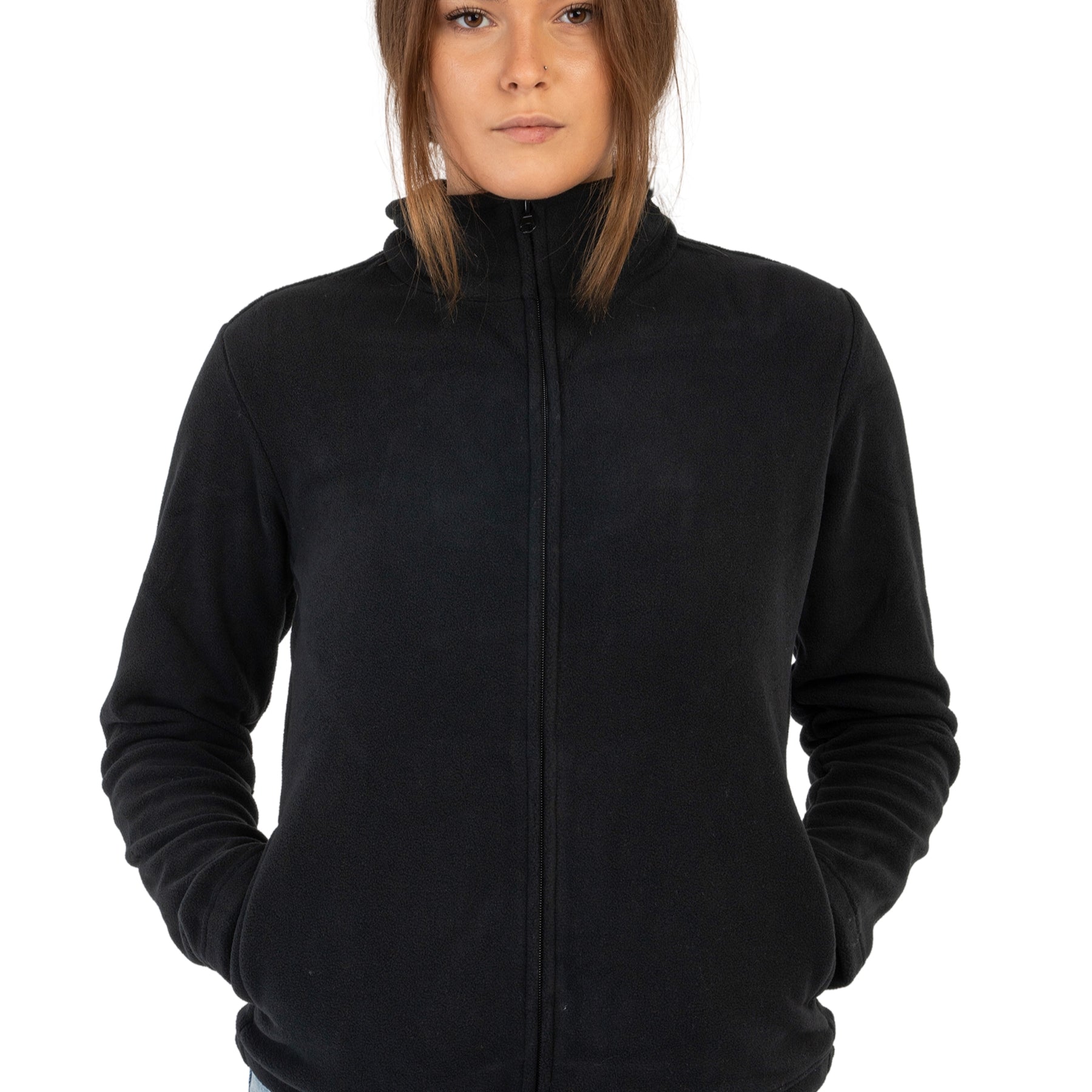 Felpa Zip Pile Donna F.LLI CAMPAGNOLO 4B141-6
