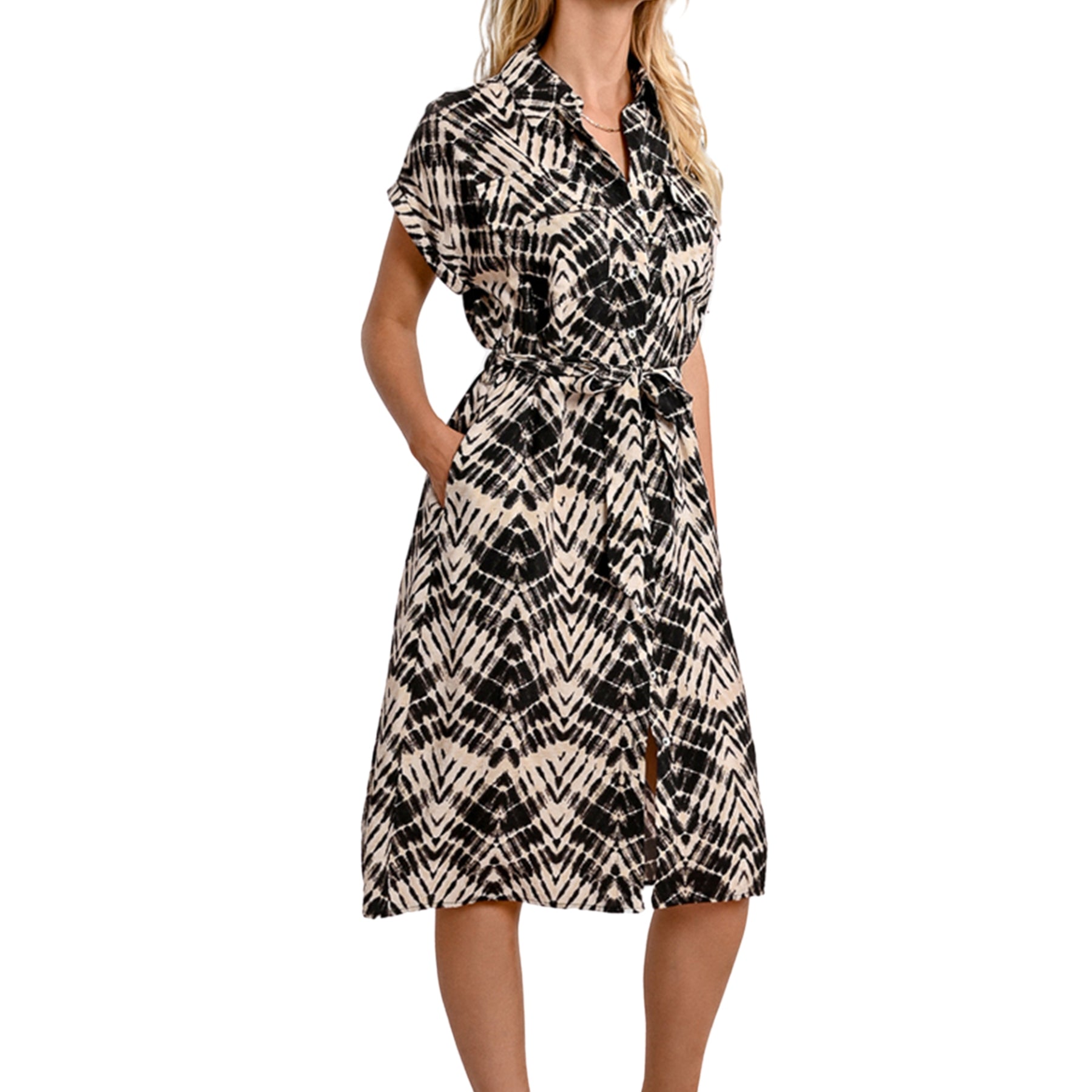 Abito Donna Fantasia Aperto in Viscosa MOLLY BRACKEN T1967DP