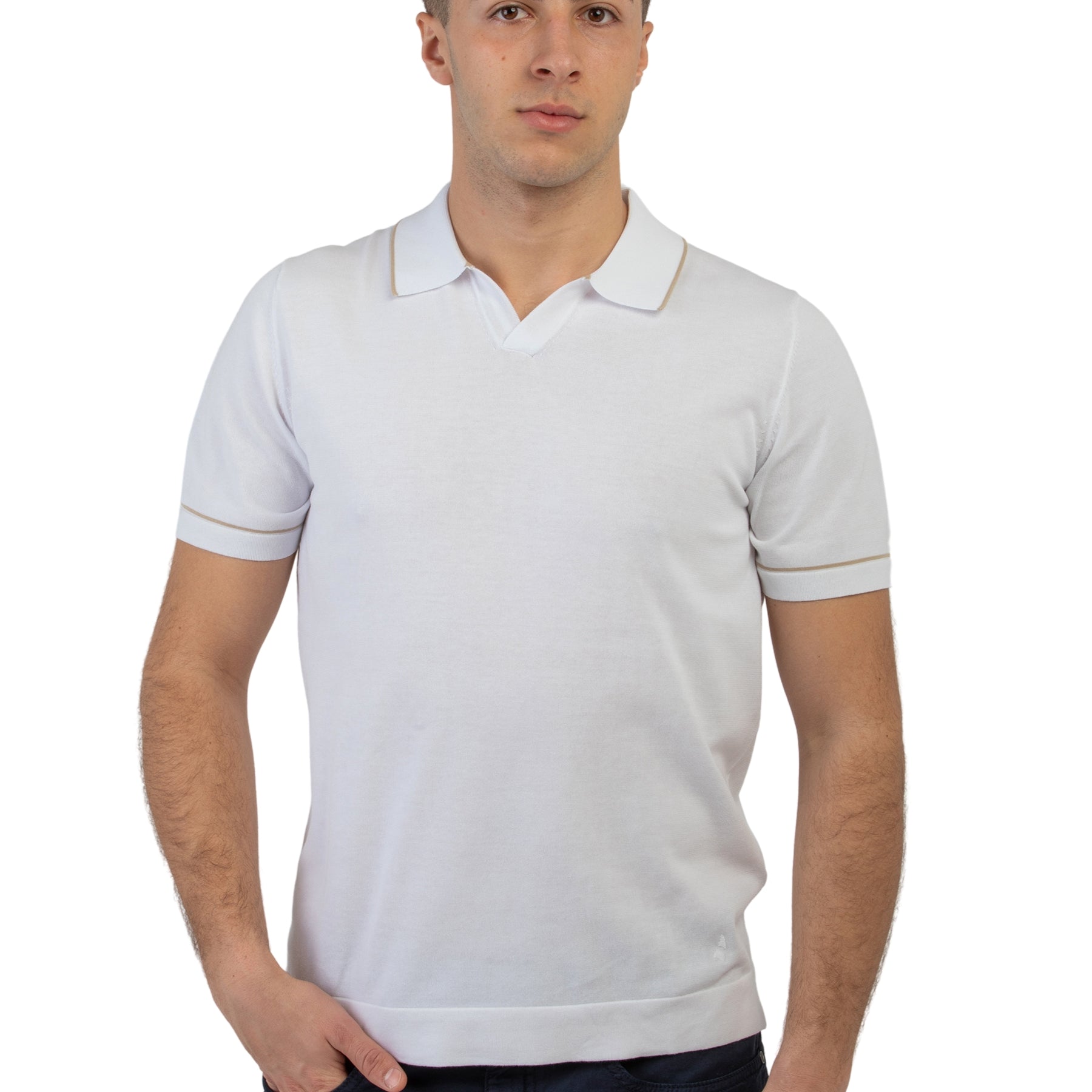 Polo Uomo Mezza Manica 100% Cotone NAVIGARE NG1233