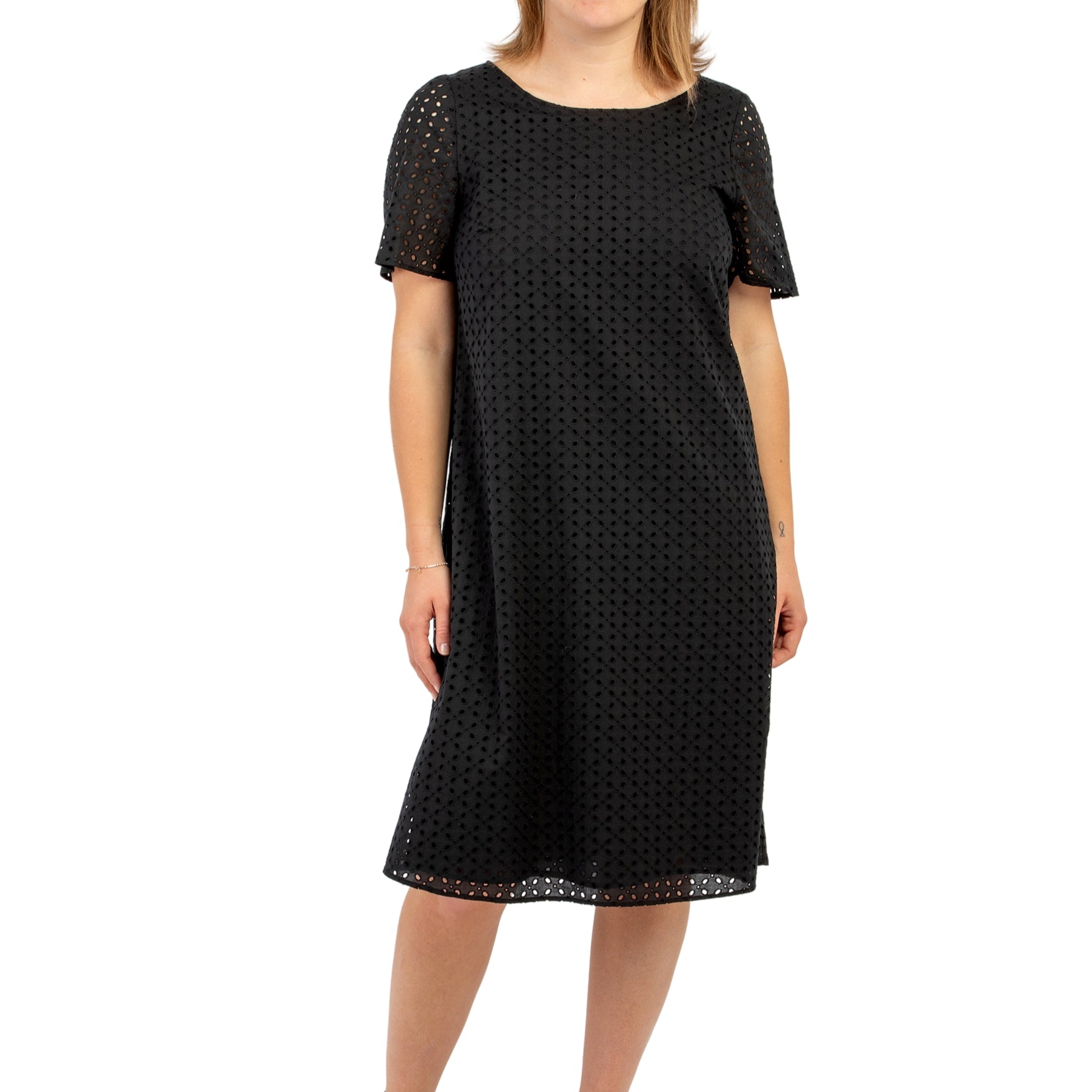 Abito Donna Mezza Manica 100% Cotone LUISA VIOLA 7553F0-7435