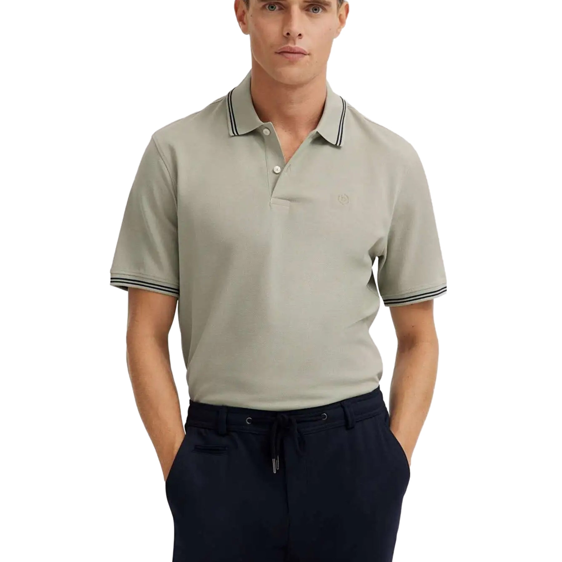 Polo Uomo Mezza Manica 100% Cotone Piquet BUGATTI 8150-75001C